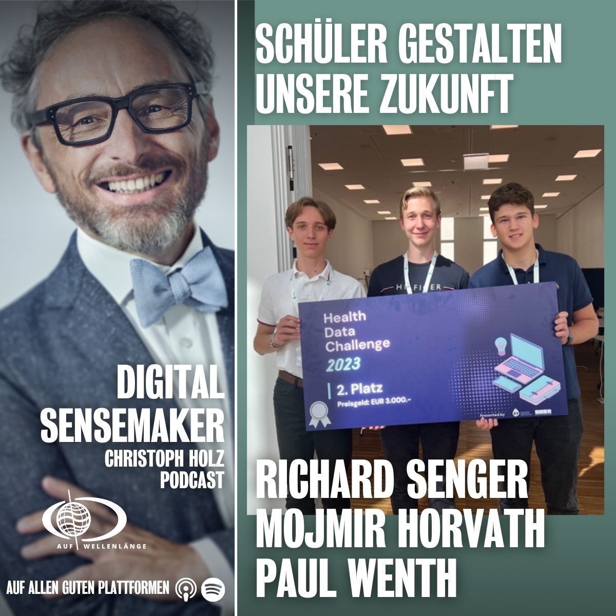 #145 "Schüler gestalten unsere Zukunft", mit Richard, Mojmir und Paul, HTL Spengergasse Wien