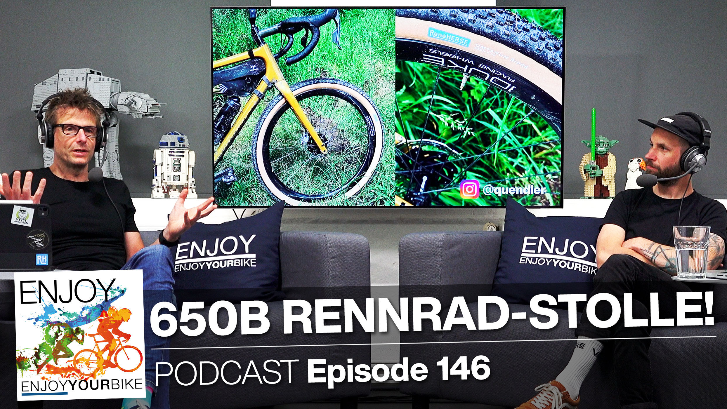 146: Keine Shimano GRX Di2 12-fach? 650b Rene Herse Speed-Setup! Ingos OPEN U.P.P.E.R. vs. OPEN WI.DE!