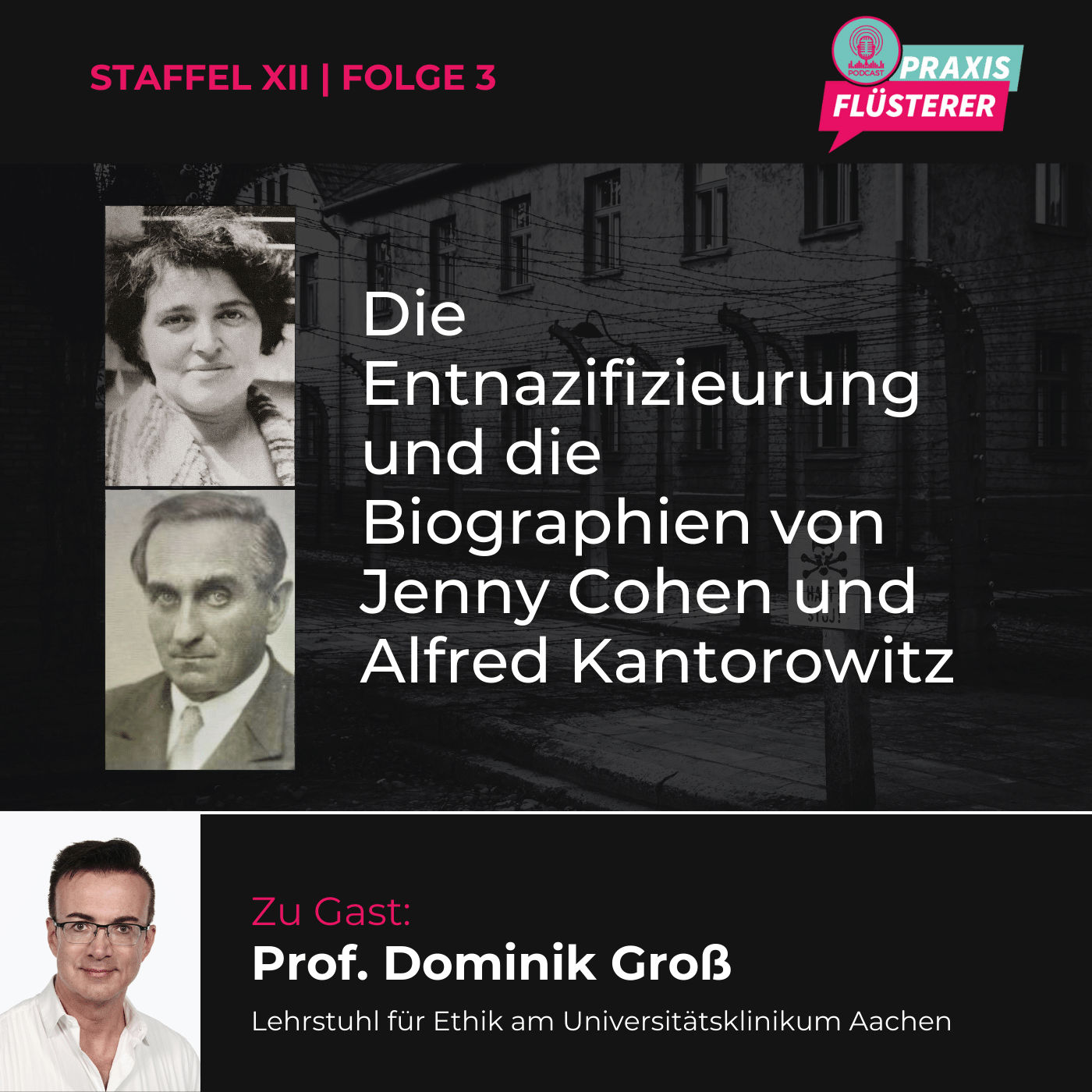 #148: Die Entnazifizierung und die Biographien von Jenny Cohen und Alfred Kantorowicz