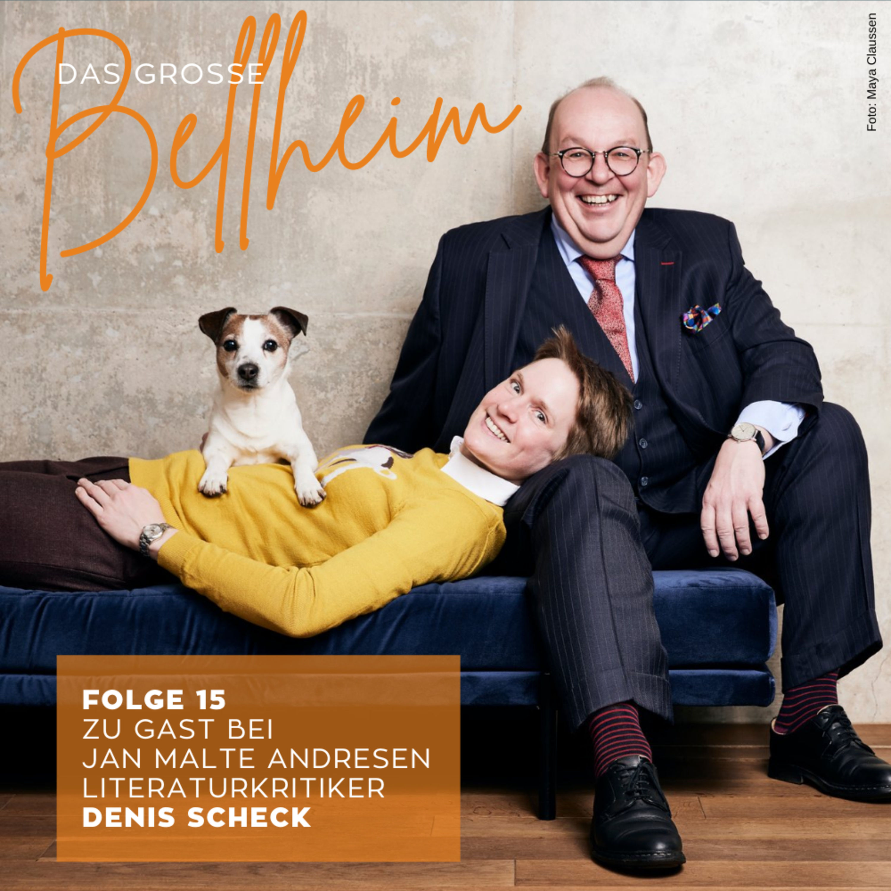 #15 - Denis Scheck, Literaturkritiker - Querfeldein im Kaschmirmantel