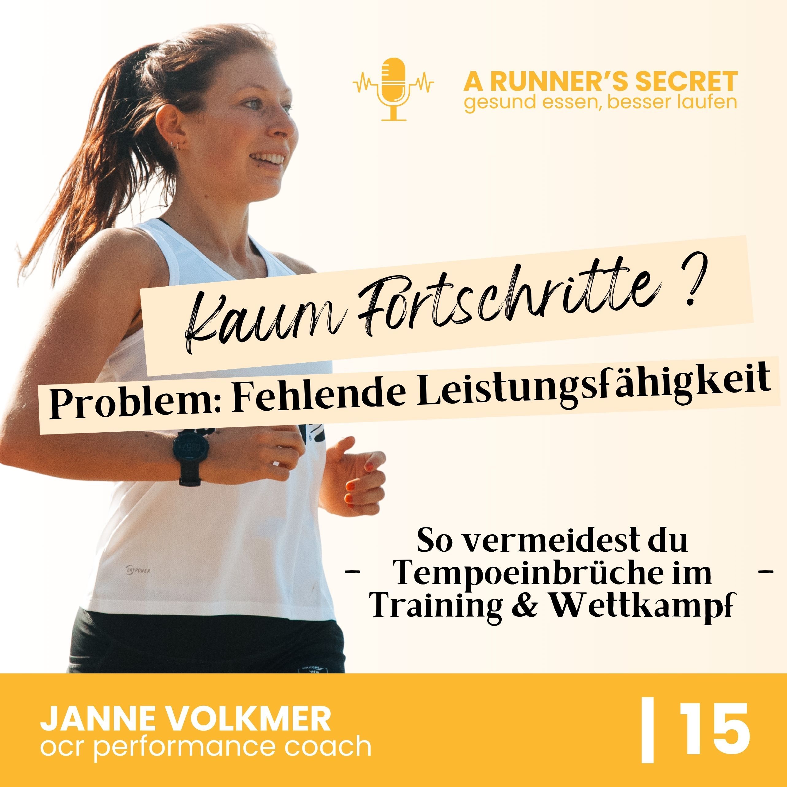 15 | Kaum Fortschritte: Warum kann ich die Pace nicht halten? - So vermeidest du Leistungseinbrüche im Training & Wettkampf