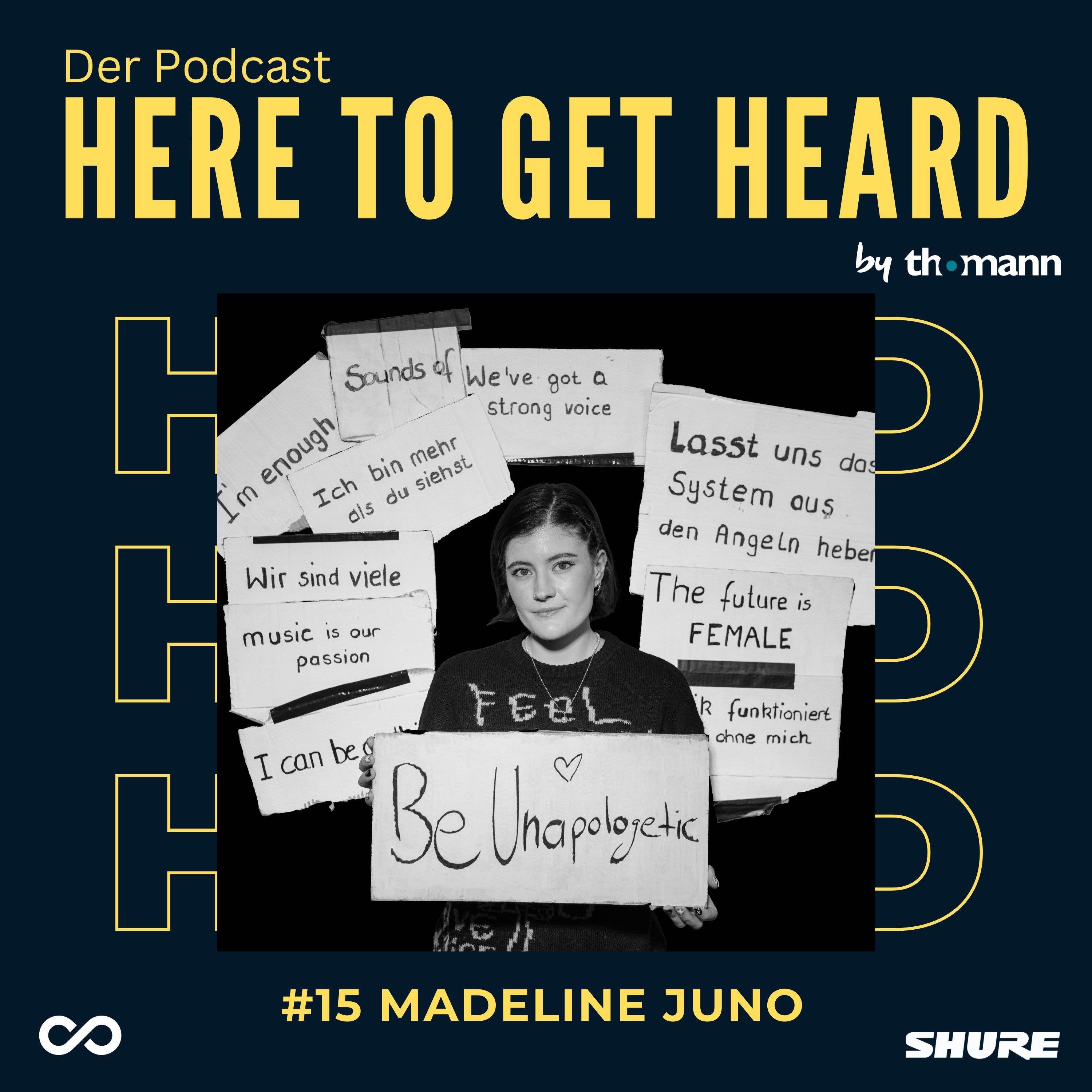 #15 Mit MADELINE JUNO übers Erwachsenwerden, Schönheitsideale und Red Flags