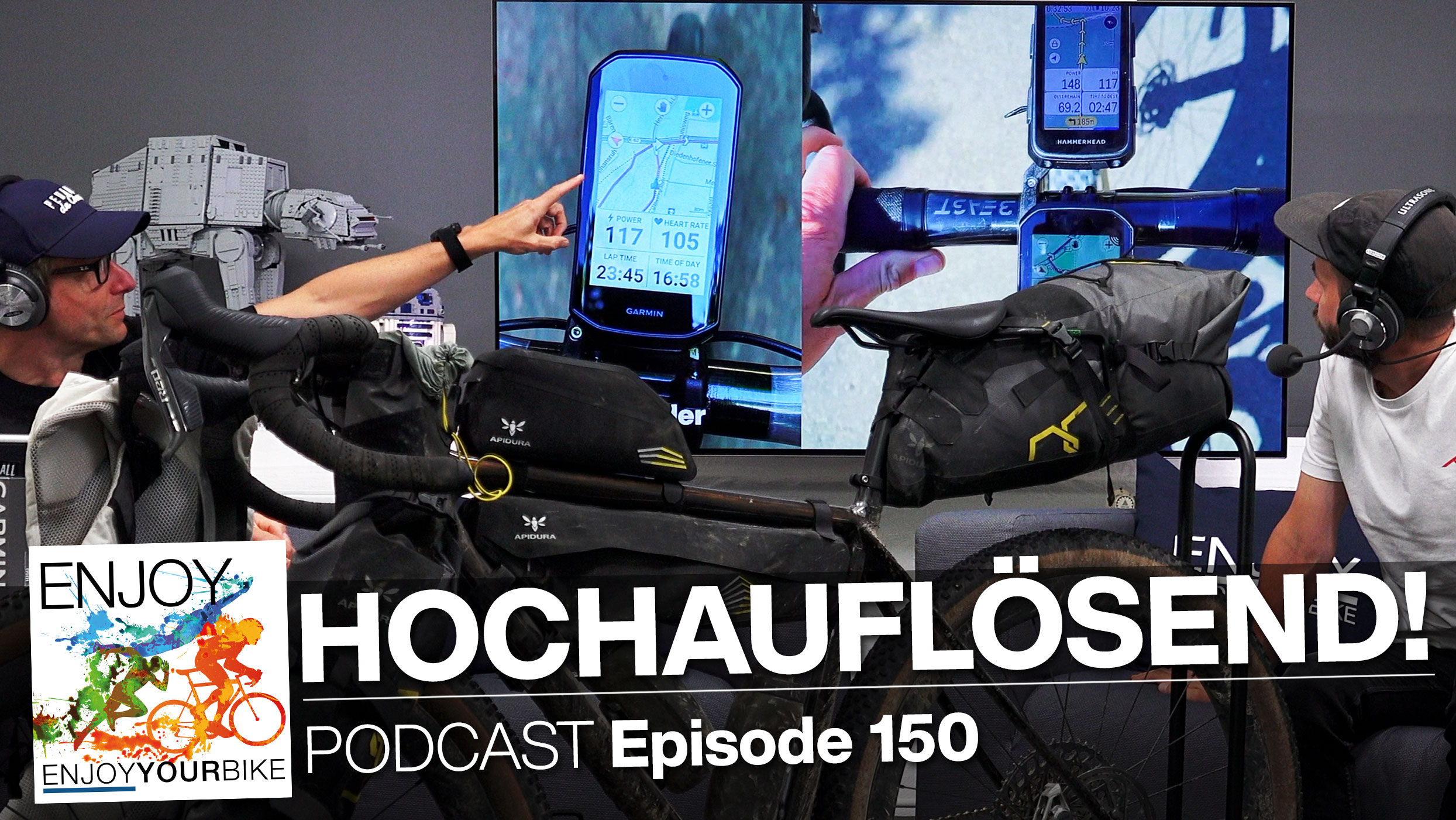 150: Garmin EDGE 1050 - Andrés Trans Germany & der Sturz - Tour de France 2024 & Netflix-Doku