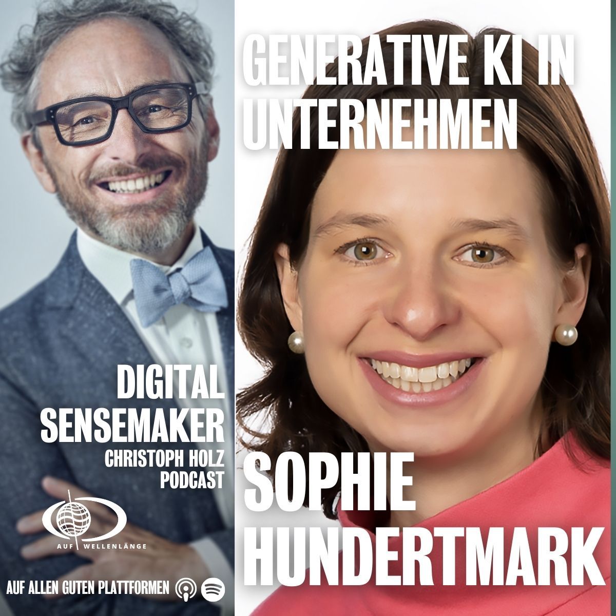 #150 "Generative KI in Unternehmen datensicher einsetzen?", mit Sophie Hundertmark, Chatbot und KI Beraterin