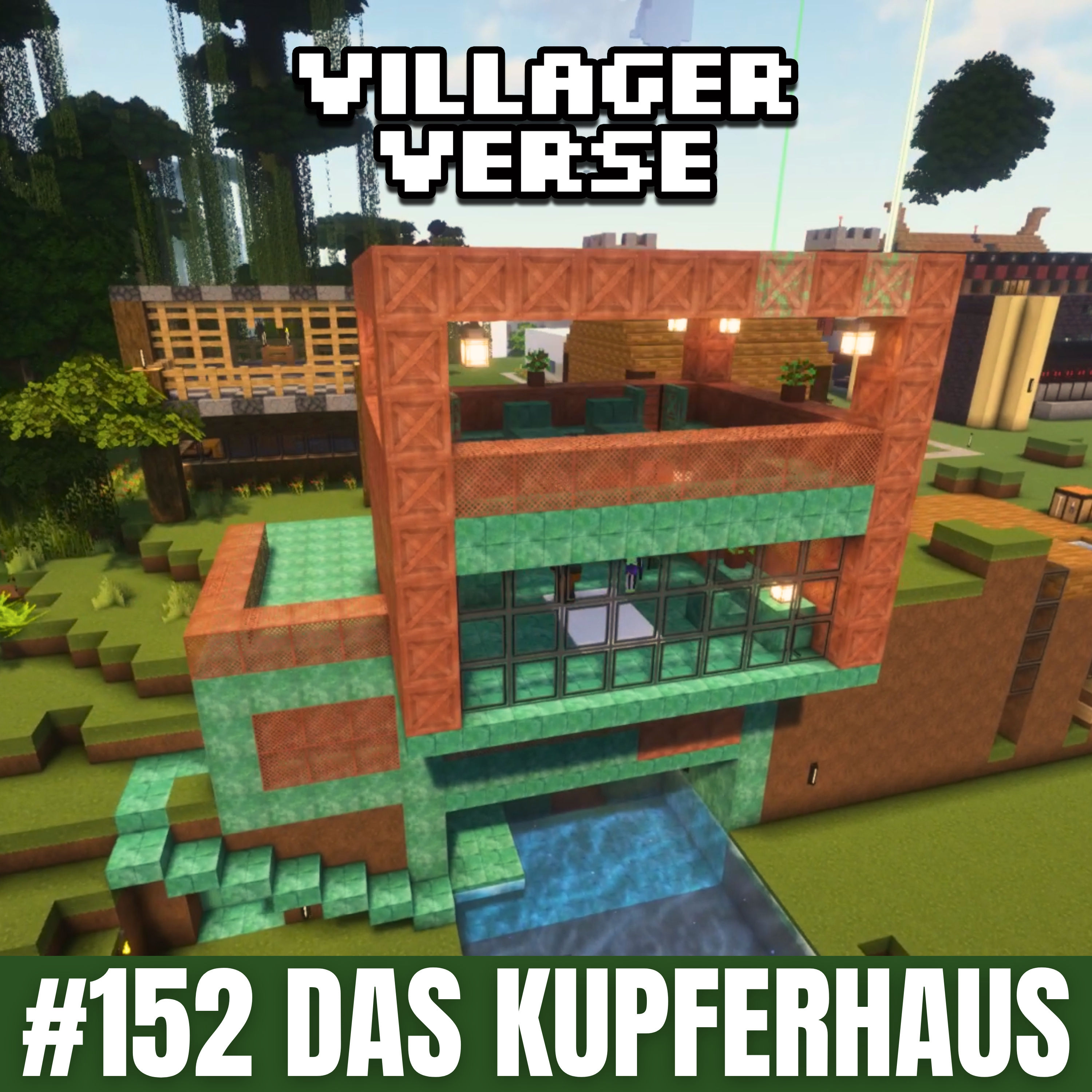 #152 🏠 Kupferhaus mit Geheimgängen (10x8)