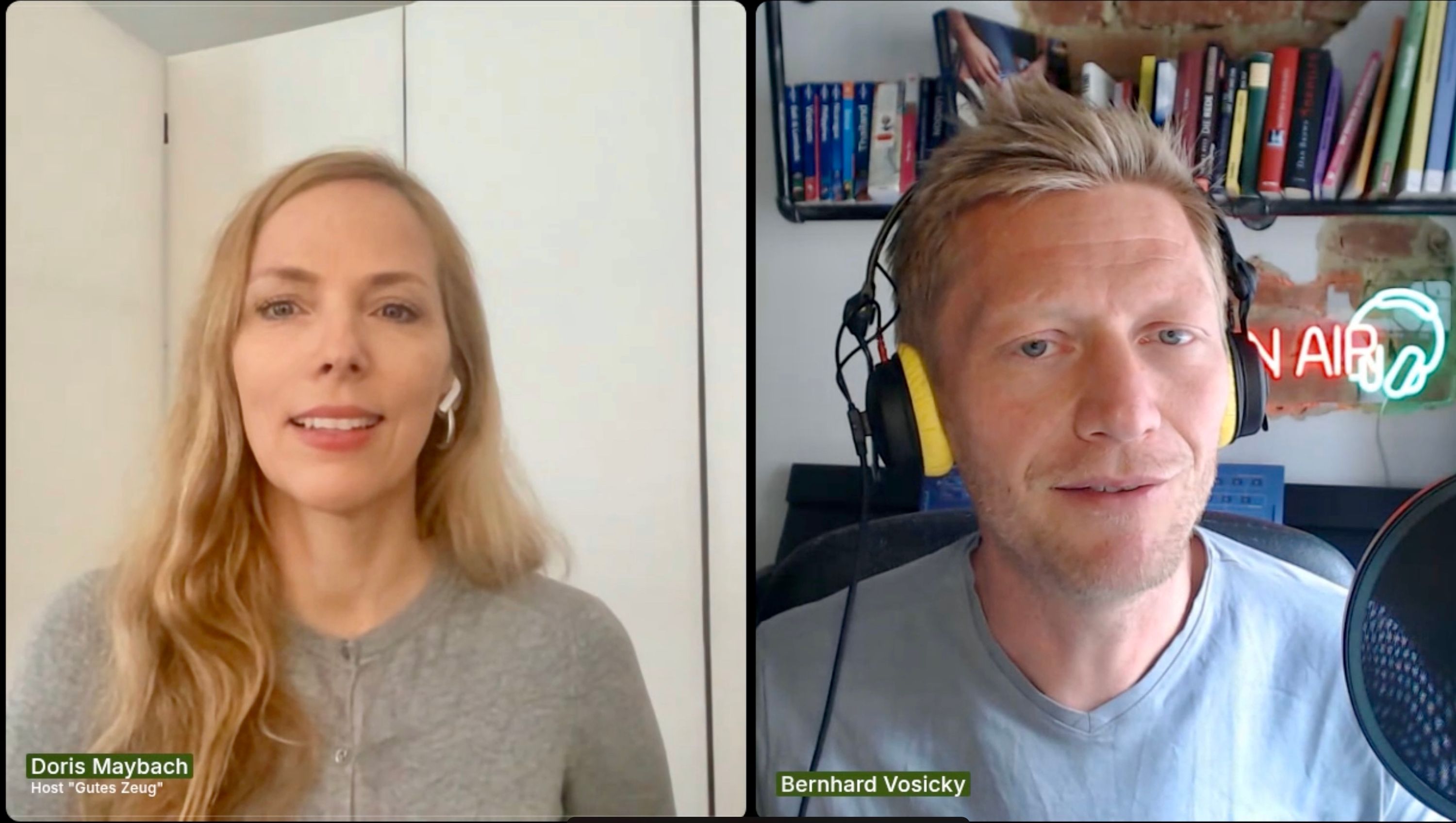 #152 Österreichs "Papapodcaster" Nr.1 Bernhard Vosicky im Interview: Mama mit Söhnen trifft Papa von Töchtern.