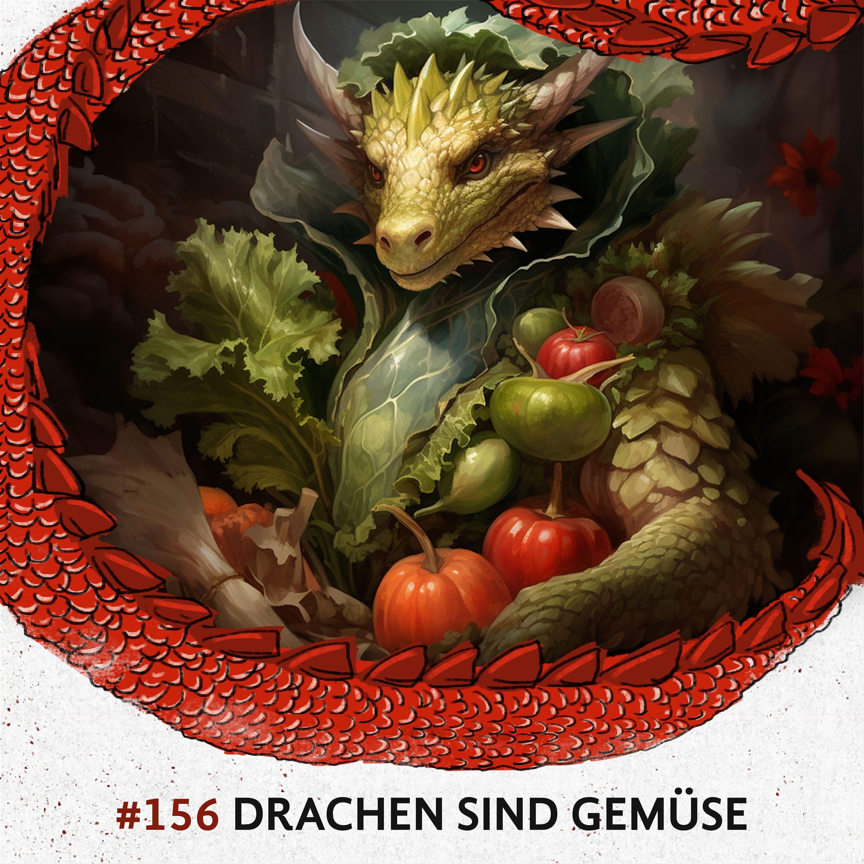 156 Drachen sind Gemüse