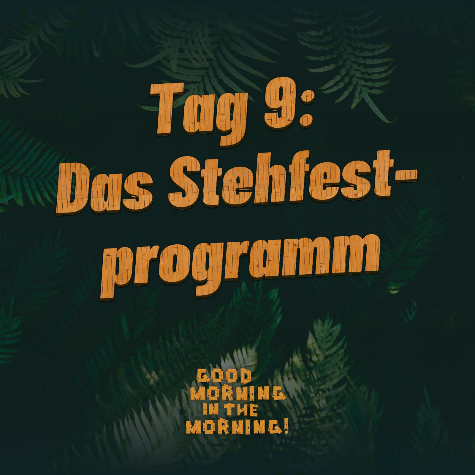 #156 – Tag 9: Das Stehfestprogramm