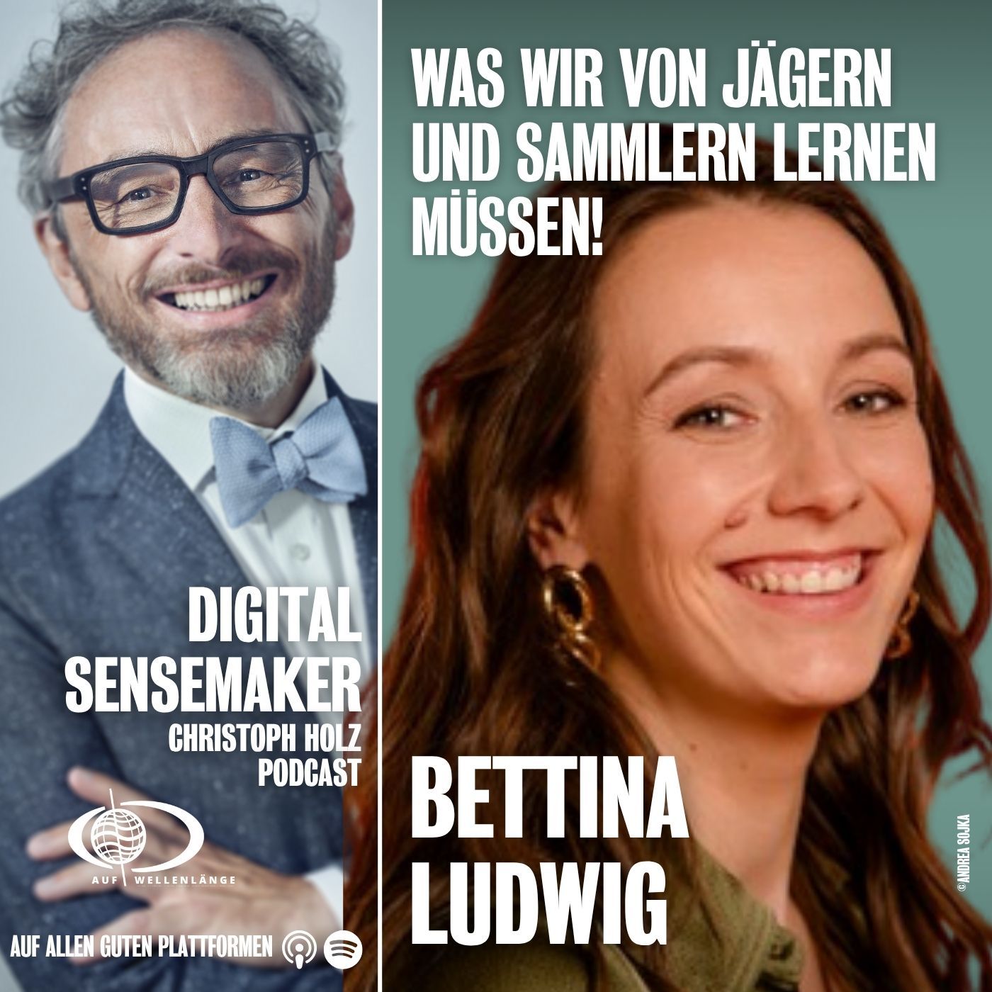 #156 "Was wir von Jägern und Sammlern lernen können", mit Bettina Ludwig, Kulturanthropologin und Keynote Speakerin