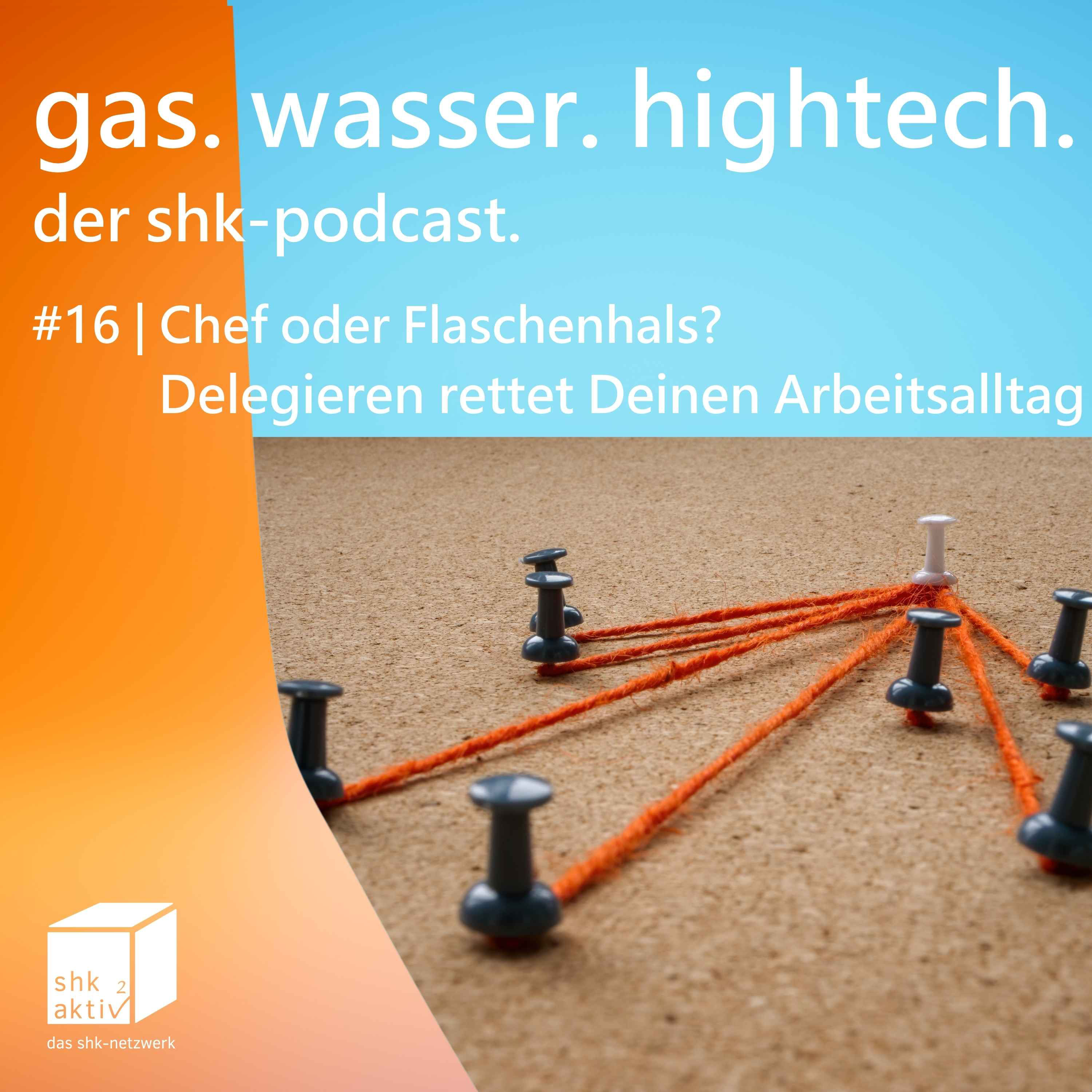16 | Chef oder Flaschenhals? Delegieren rettet Deinen Arbeitsalltag