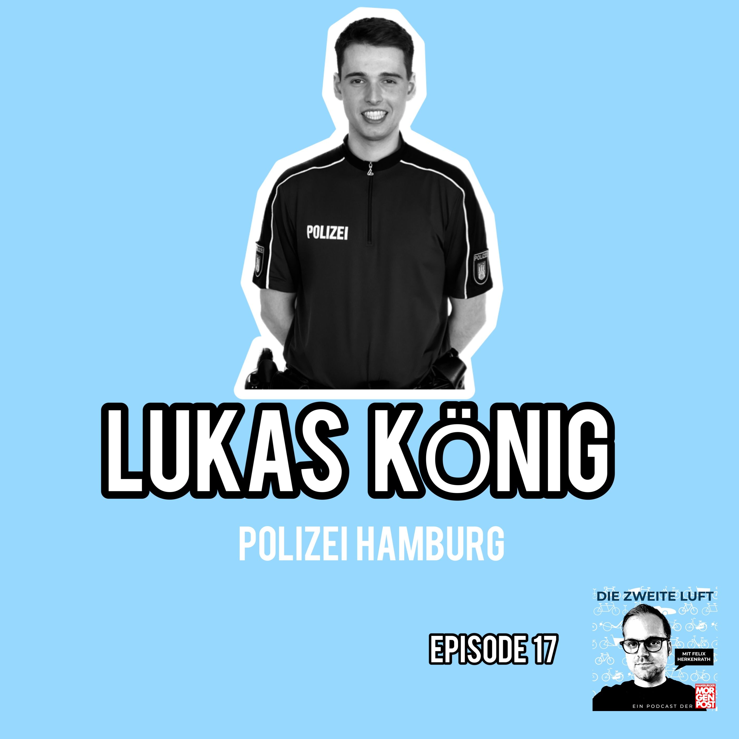#16 Die zweite Luft mit Fahrradpolizist Lukas König (Polizei Hamburg)