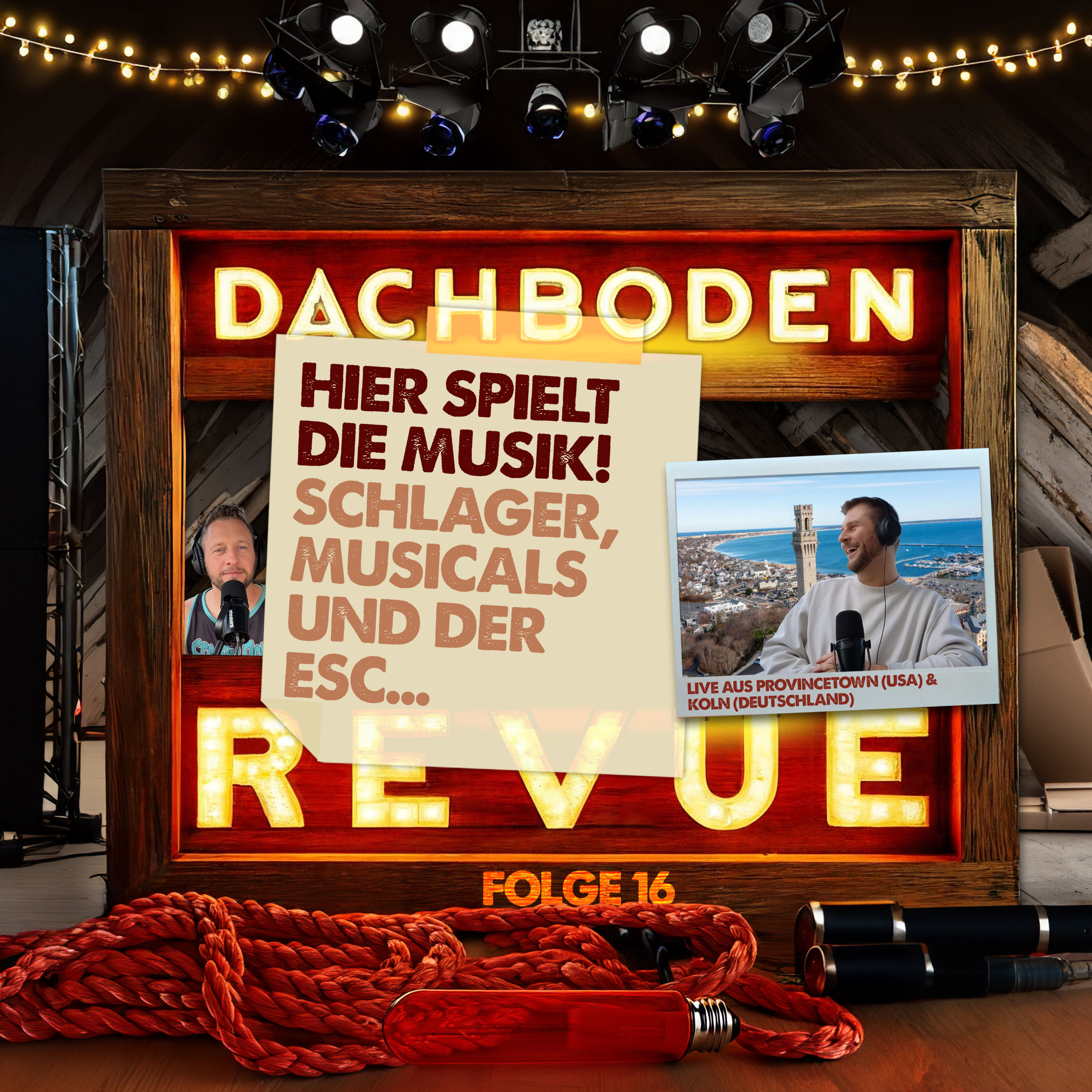 #16, Hier spielt die Musik - Schlager, Musicals und ESC
