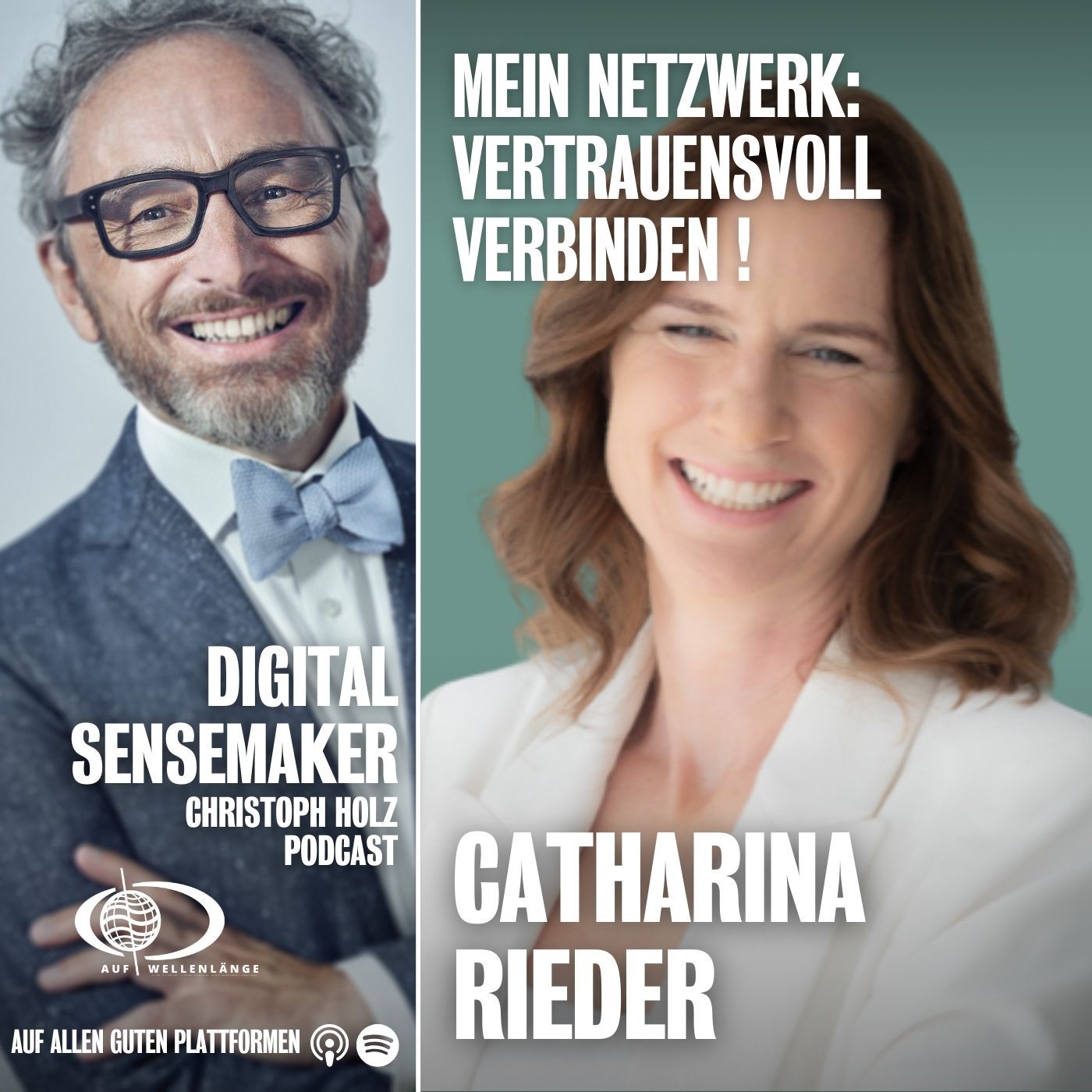 #160 "Menschlich oder KI: Vertrauensvoll verbinden!", mit Catharina Rieder, Netzwerk-Expertin, CSR Huawei Österreich