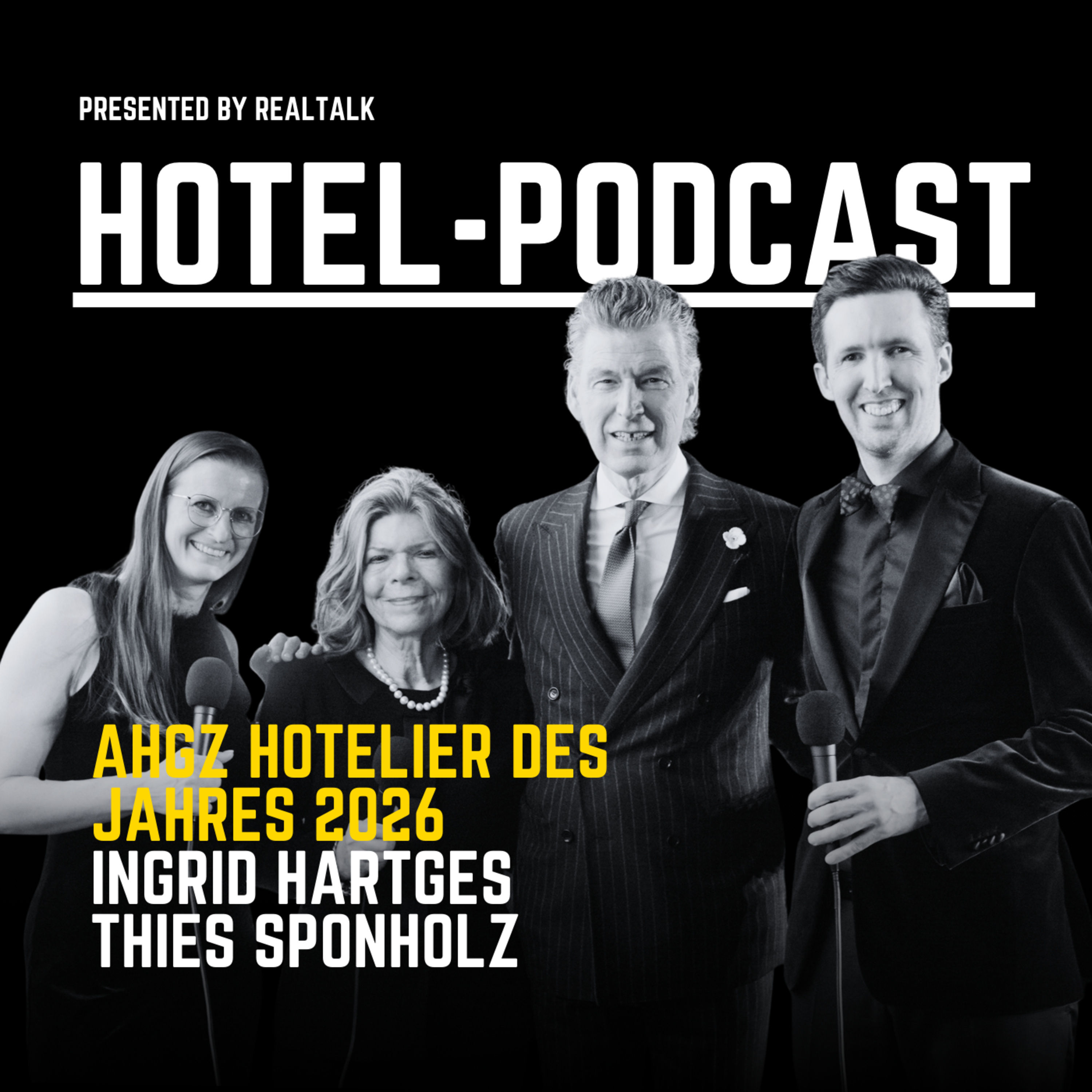 #161 — ahgz Hotelier des Jahres — Ingrid Hartges (DEHOGA) & Thies Sponholz (The Fontenay Hamburg)