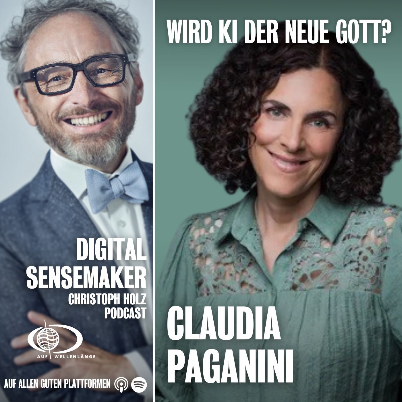 #164 "Wird die KI der neue Gott?", mit Claudia Paganini, Philosophin und Theologin, Universität Innsbruck