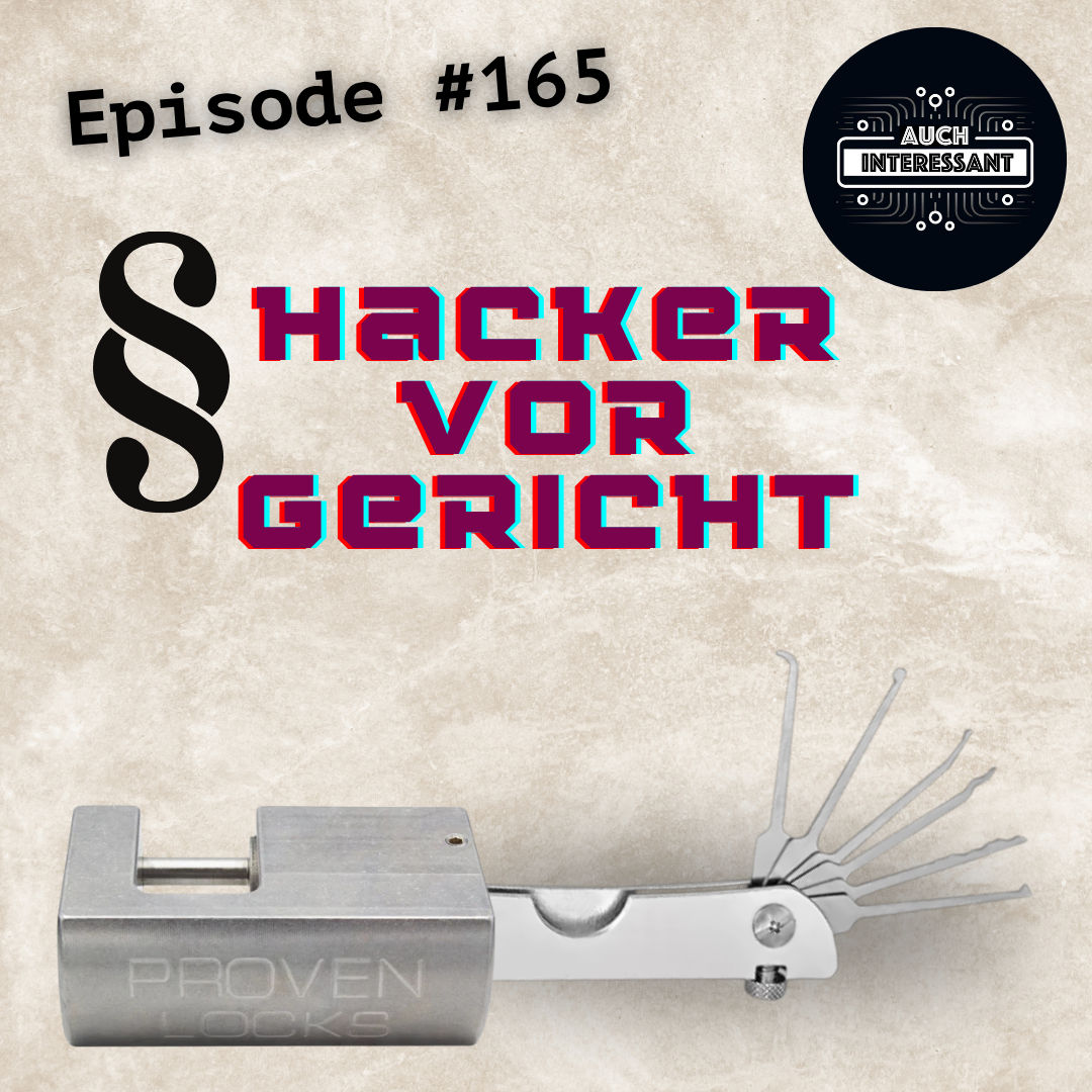 #165 Lockpicker vor Gericht,Welzer-Gefühle-Buch, 67, LIDAR