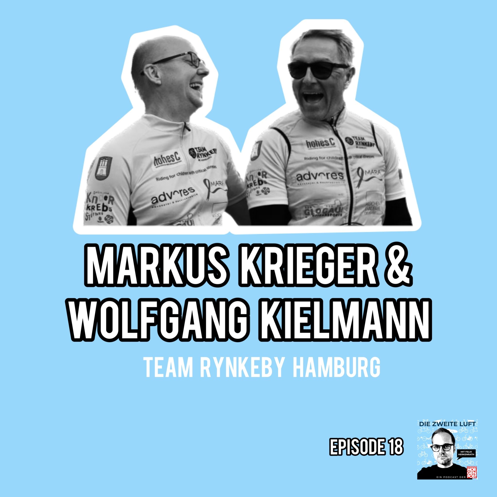 #17 Die zweite Luft kurz vor Paris mit Markus Krieger und Wolfgang Kielmann vom Team Rynkeby Hamburg
