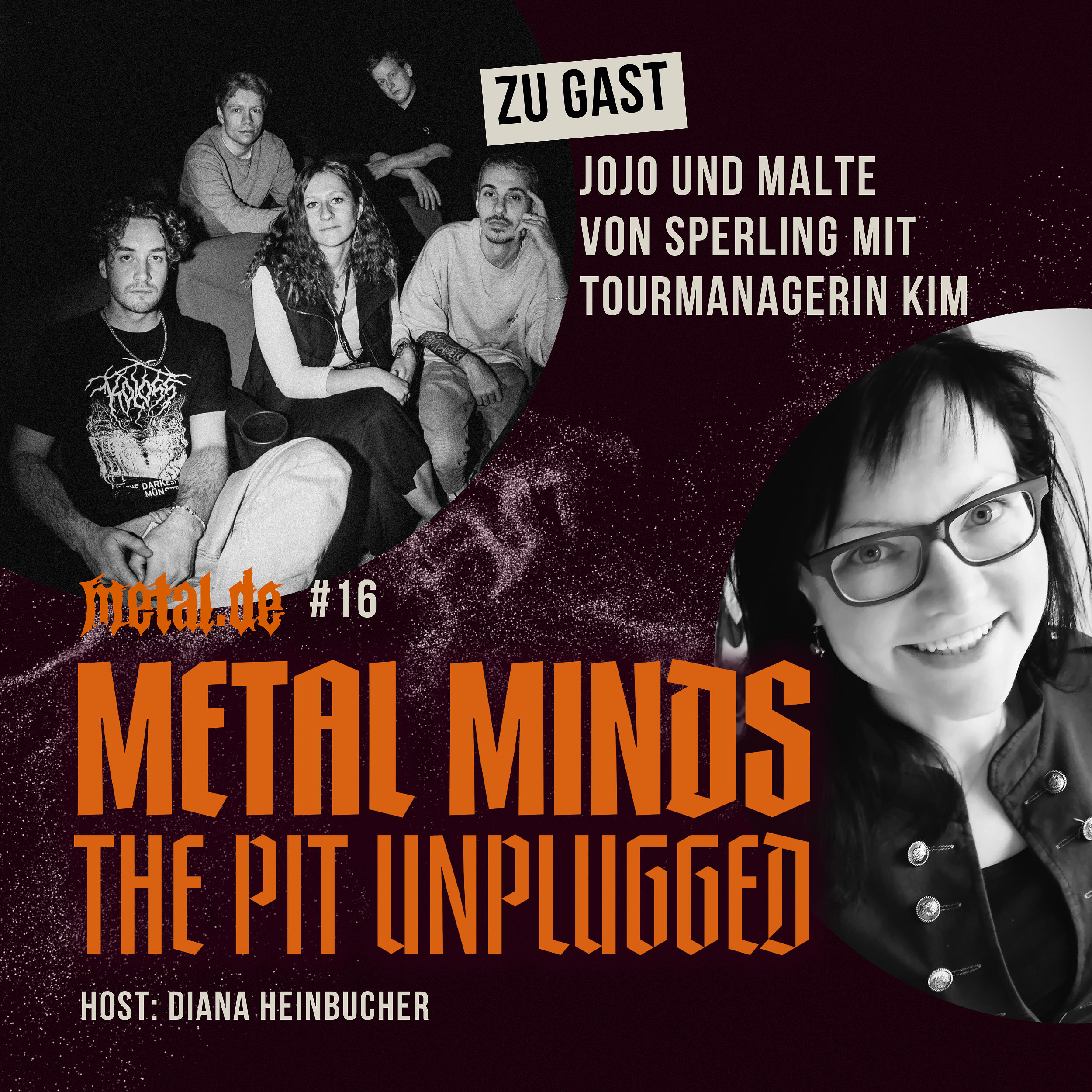 #17 mit Jojo und Malte von Sperling und mit Tourmanagerin Kim