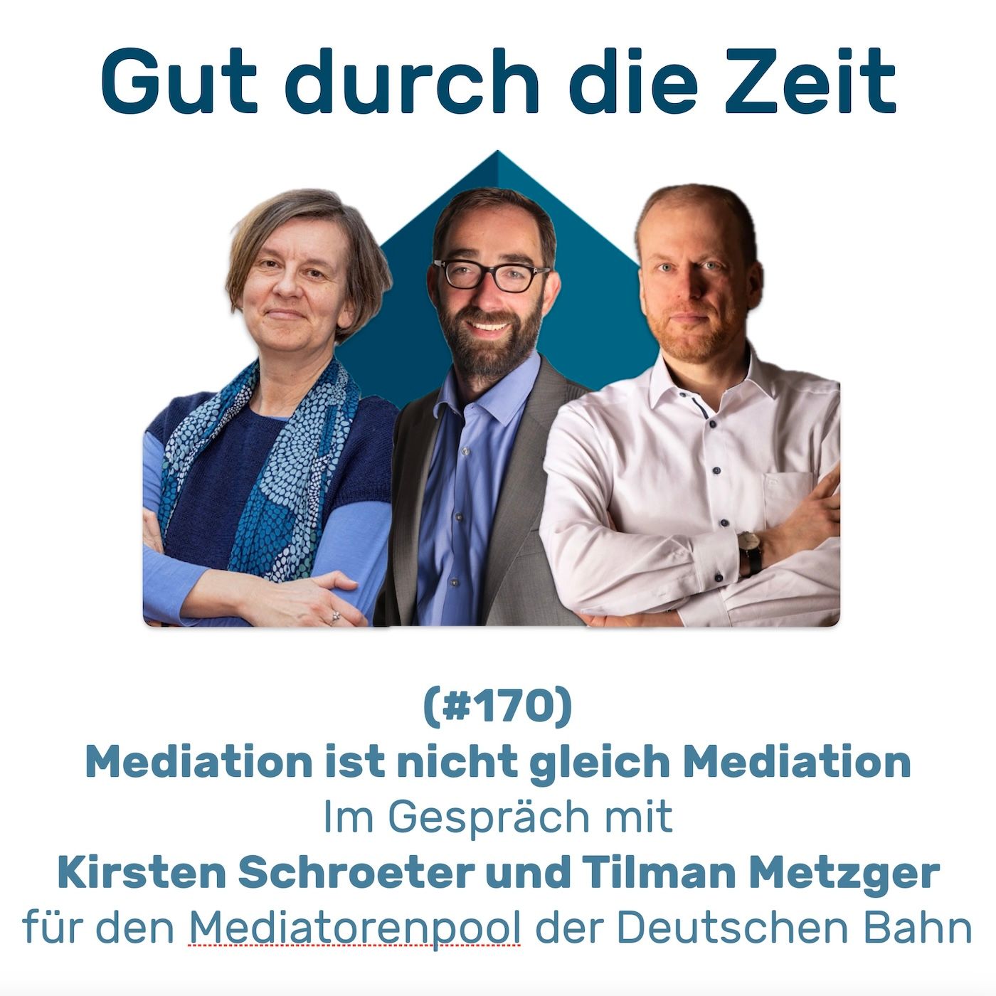 #170 - Mediation ist nicht gleich Mediation. Im Gespräch mit Kirsten Schroeter und Tilman Metzger.
