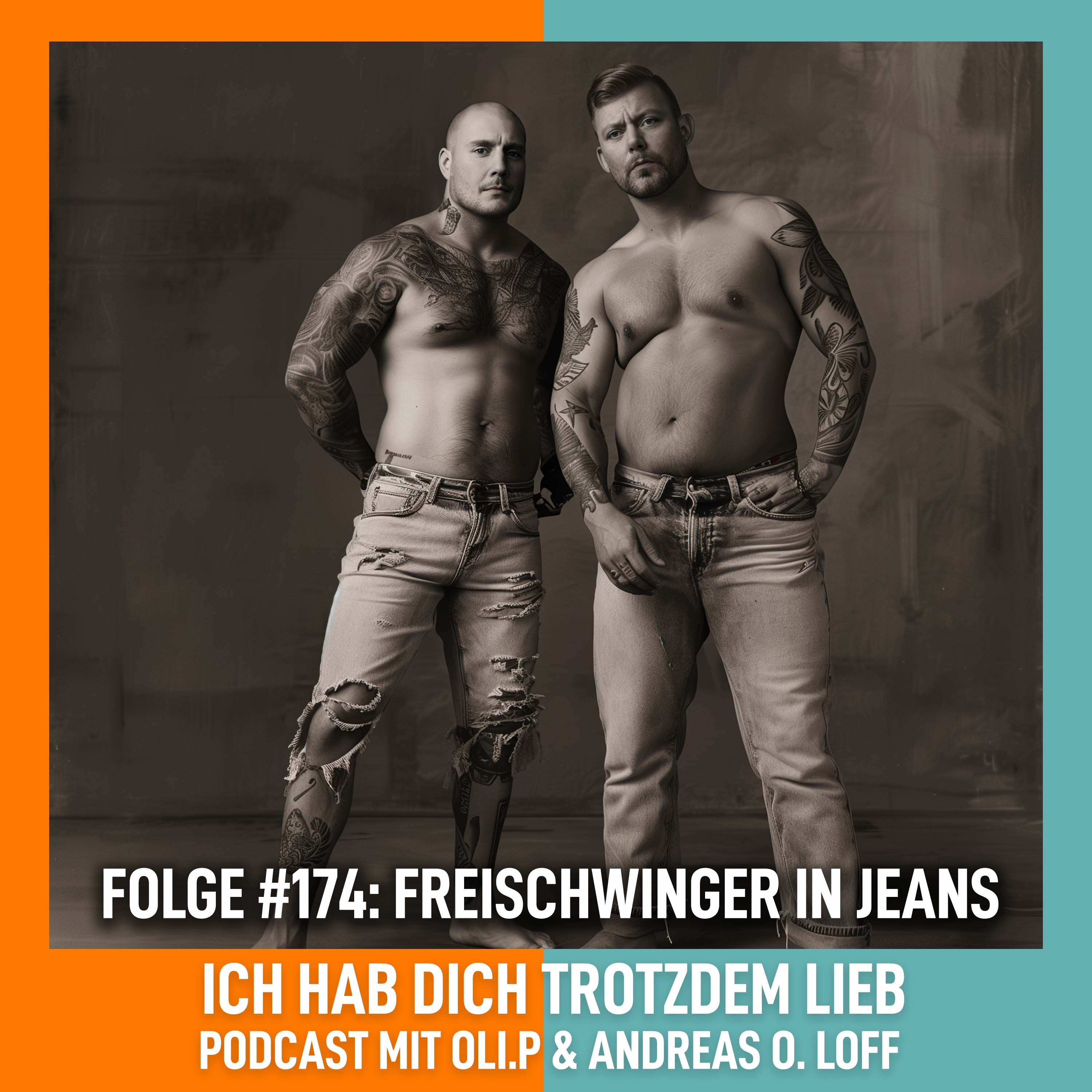 #174 Freischwinger in der Jeans