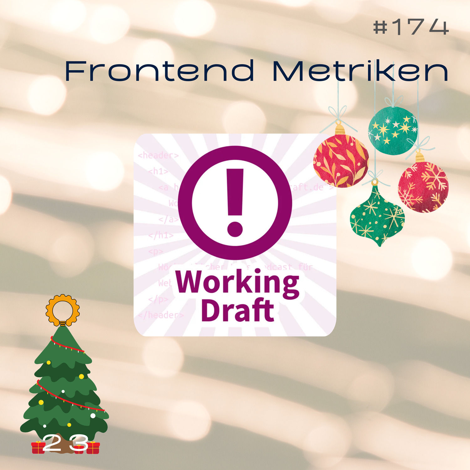 #174 Frontend-Engineering Metriken im Team einführen mit dem Working Draft Podcast
