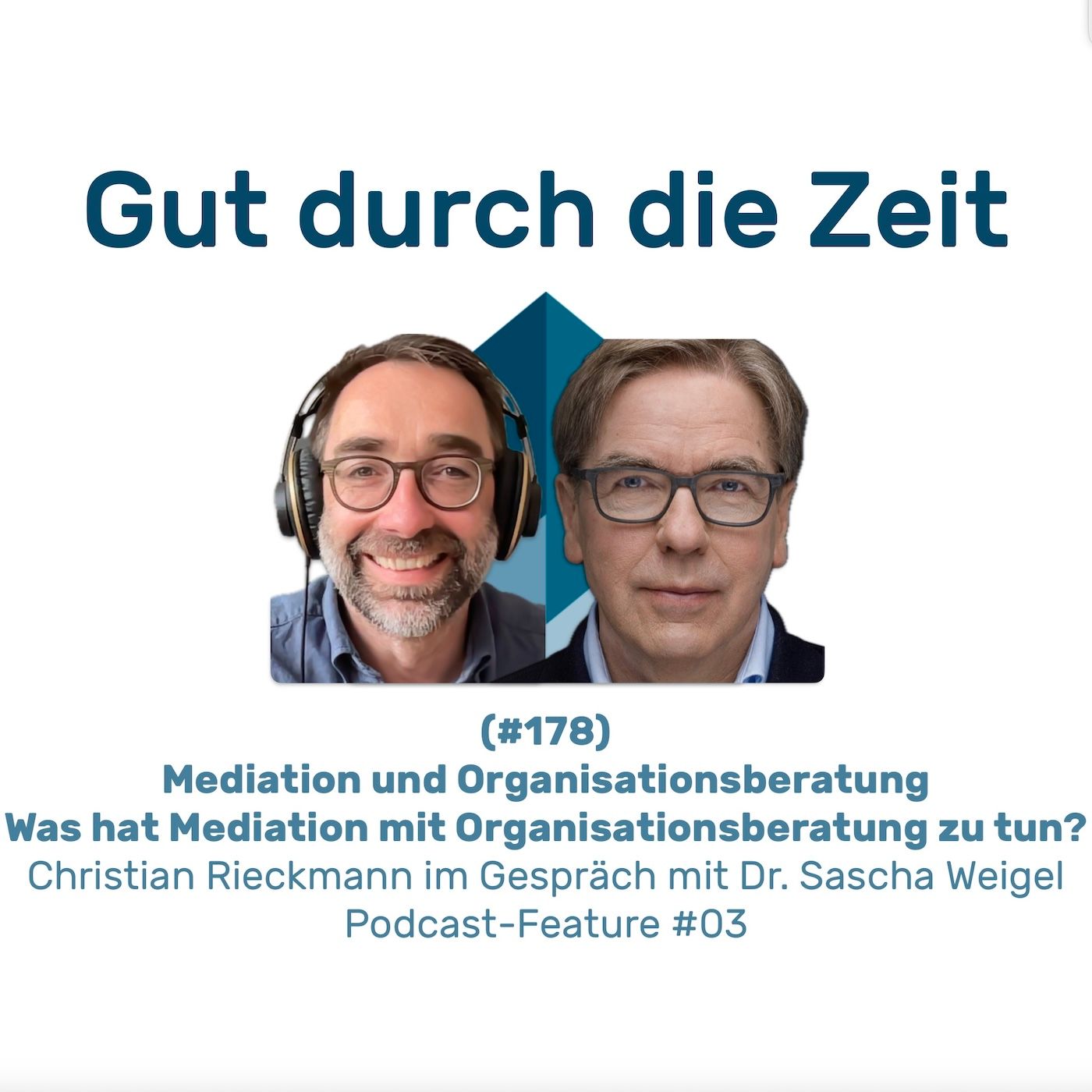 #178 - Mediation und Organisationsberatung. Christian Rieckmann im Gespräch mit Sascha Weigel (Podcast-Feature #03)