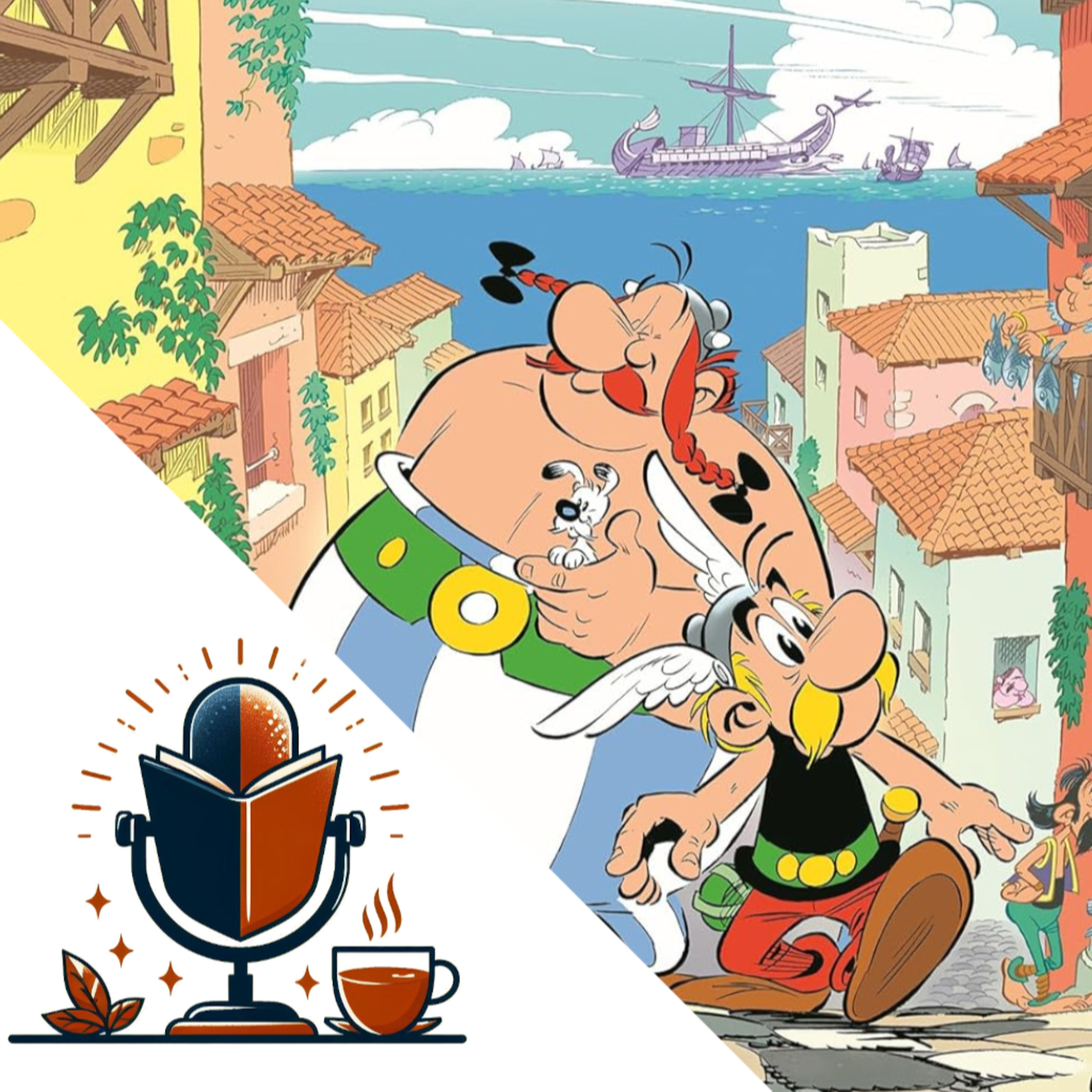 #18: "Asterix in Lusitanien" – Fabcaro & Conrads neuester Band über Portugal, Römer und Widerstandsgeist | Literaturpodcast mit Thé à la menthe