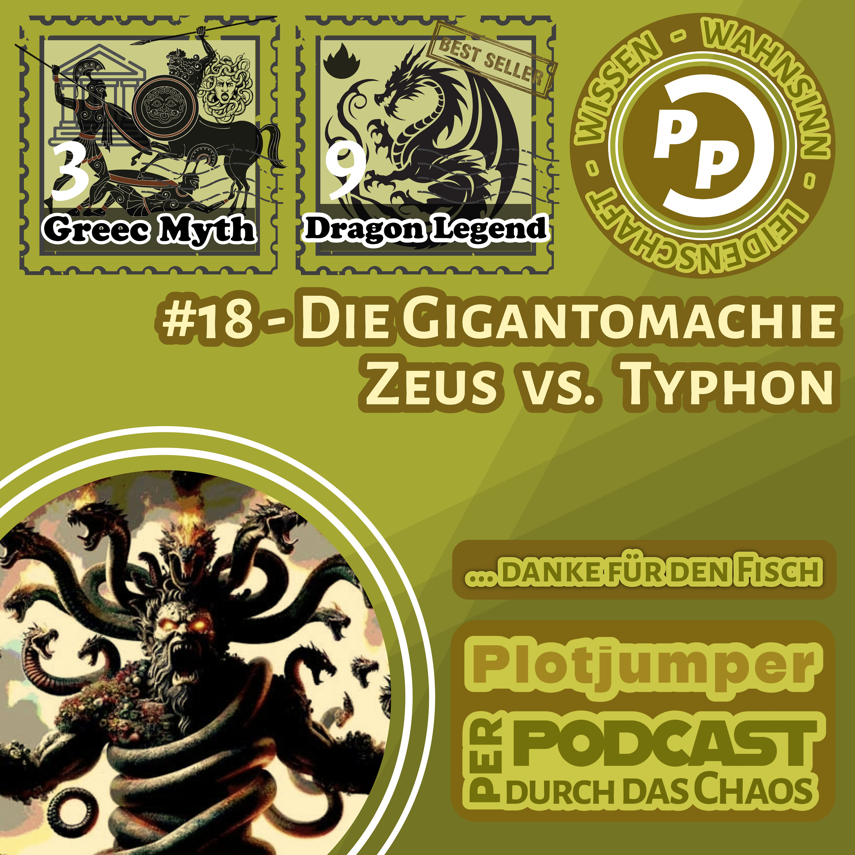 #18 Gigantomachie - Zeus vs. Typhon
