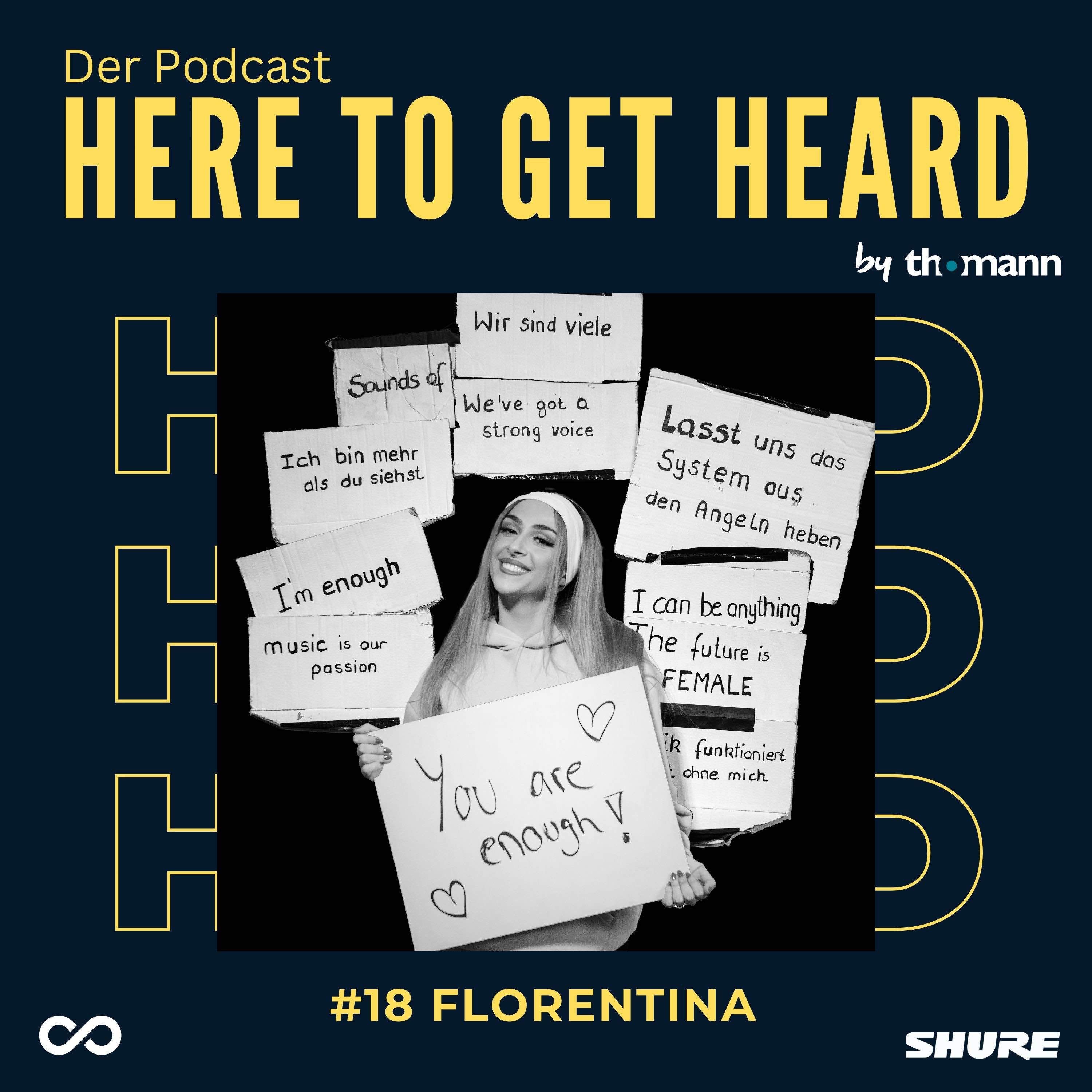 #18 Mit FLORENTINA über den Druck in der Musikindustrie, das Finden des eigenen Styles und Casting-Shows