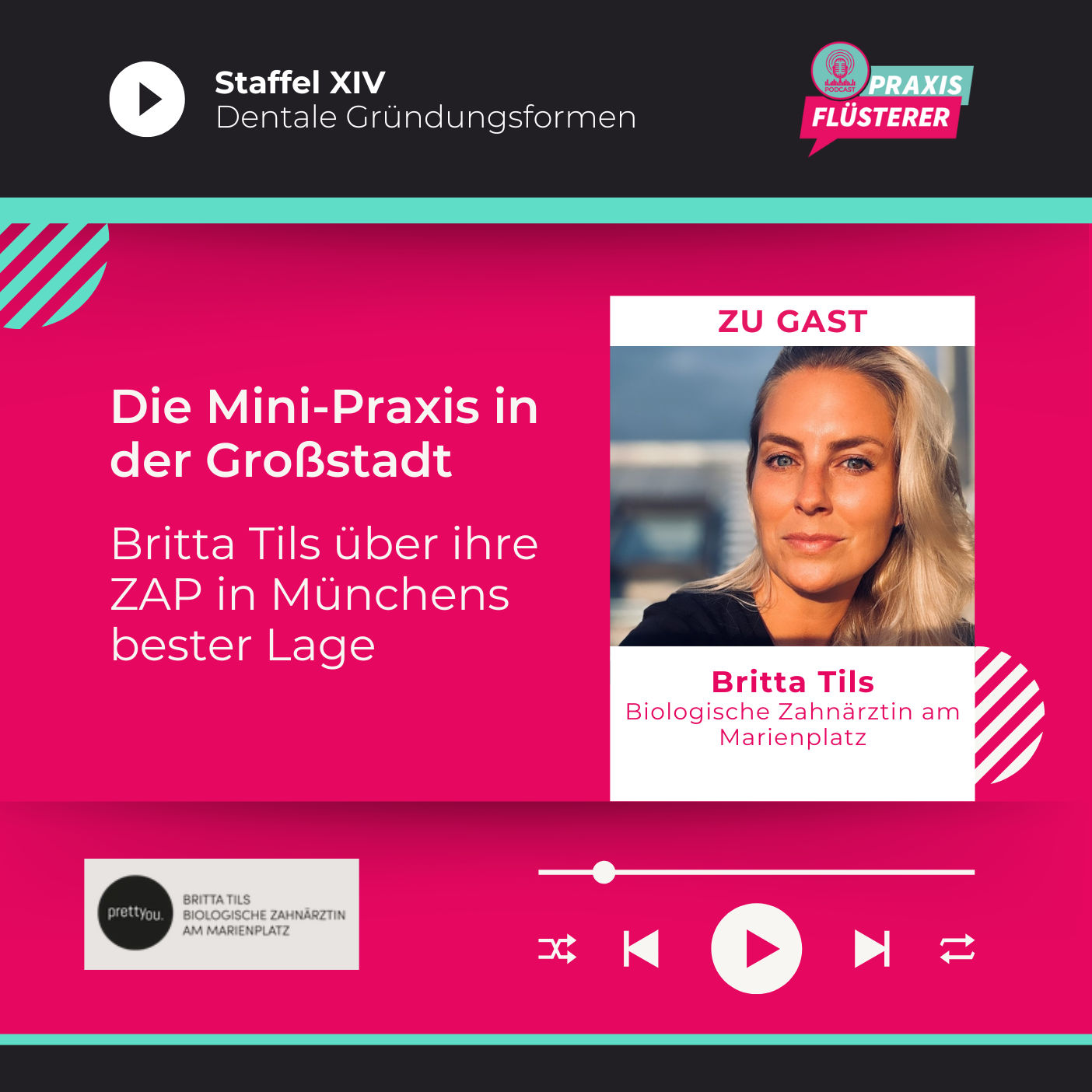 #188: Die Mini-Praxis in der Großstadt | Britta Tils über ihre ZAP in Münchens bester Lage