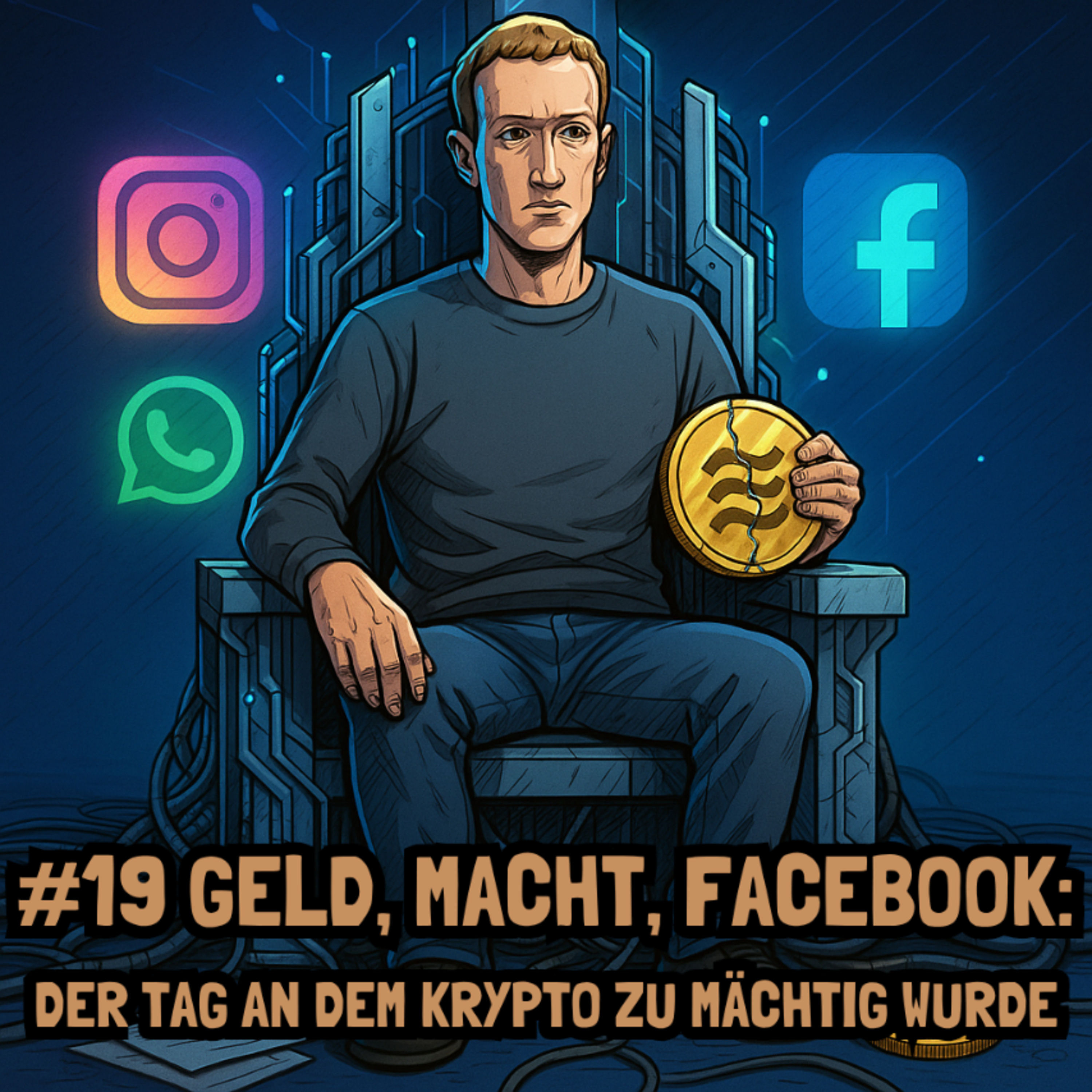 #19 Geld, Macht, Facebook: Der Tag an dem Krypto zu mächtig wurde