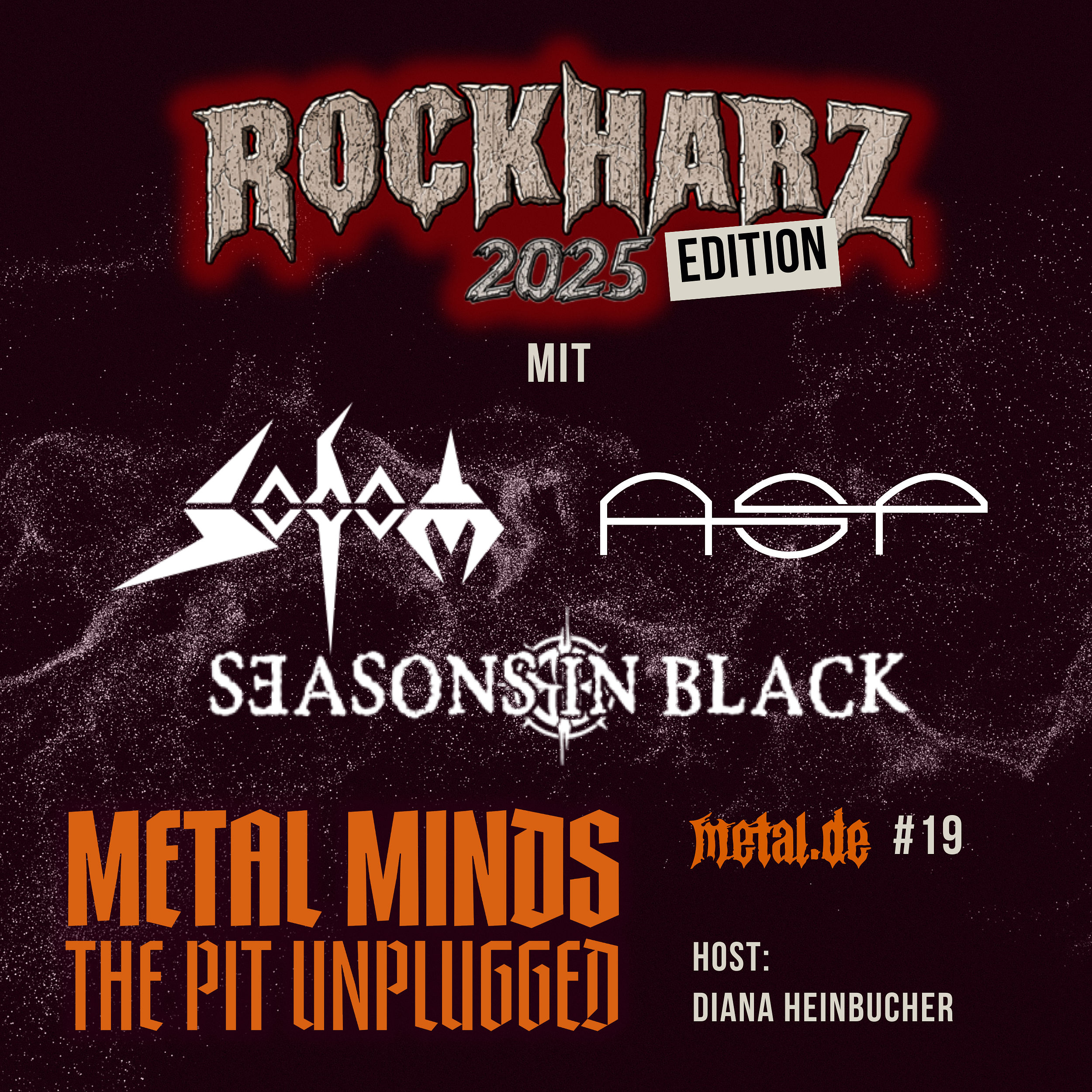 #19 ROCKHARZ Edition mit SODOM, ASP und Seasons in Black