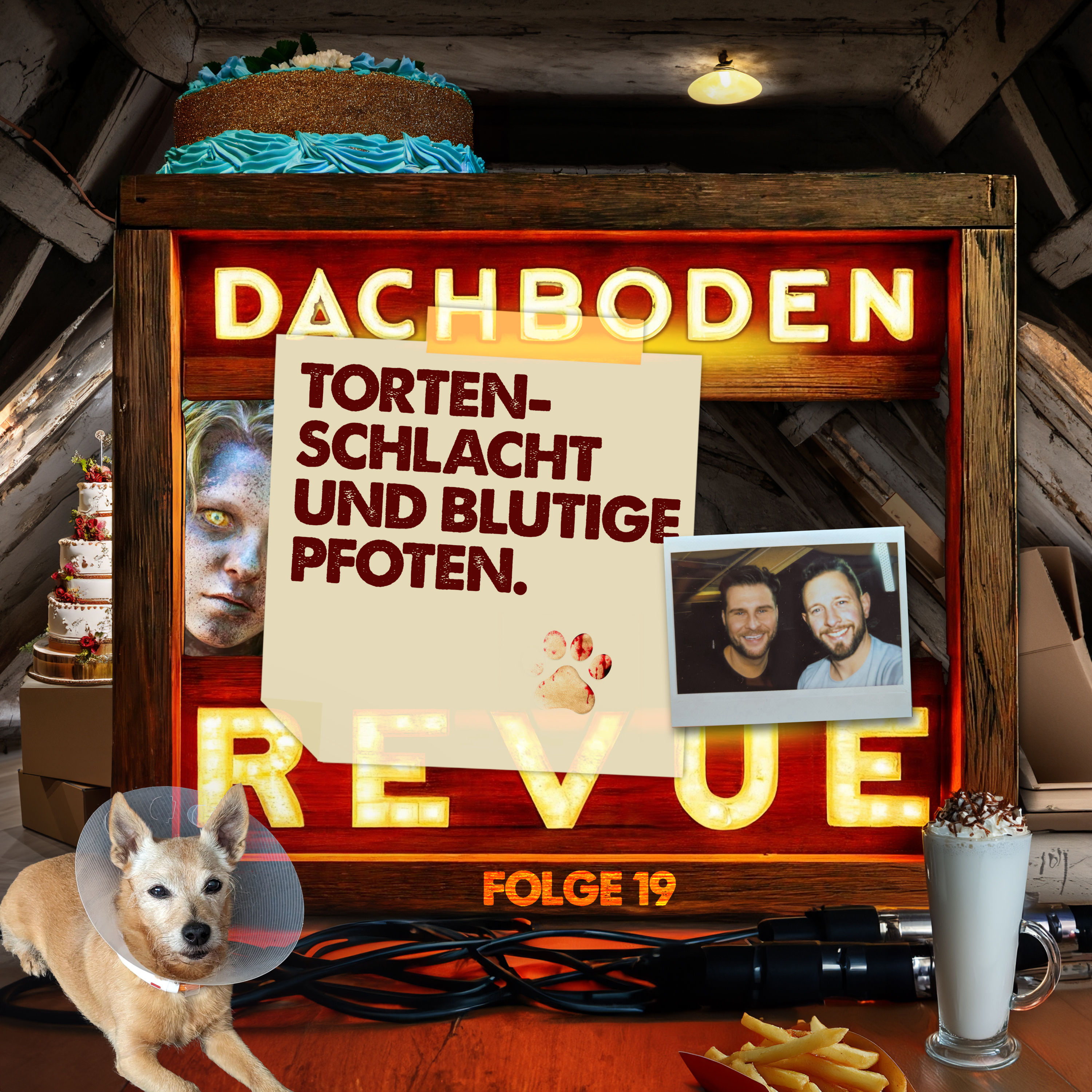 #19, Tortenschlacht und blutige Pfoten