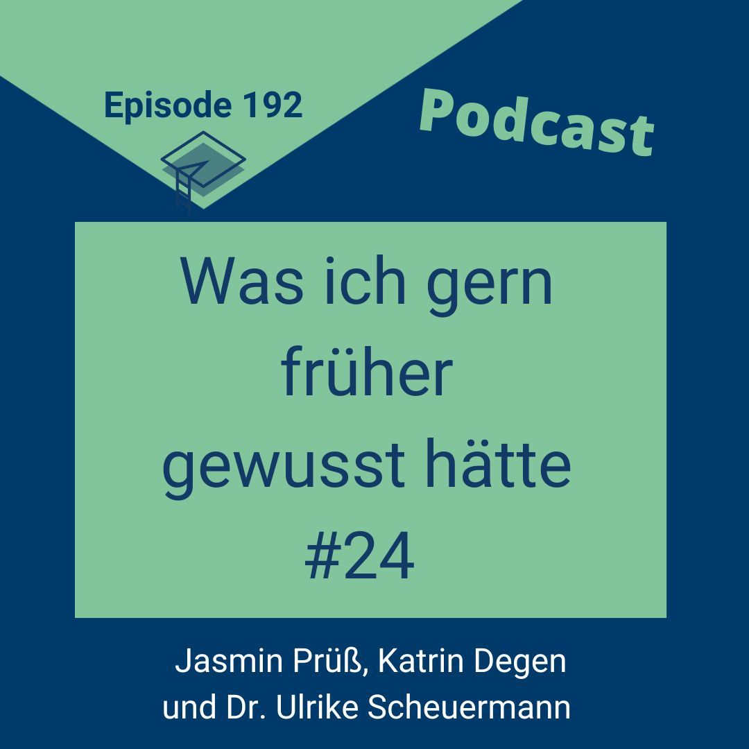 192_Was ich gern früher gewusst hätte #26