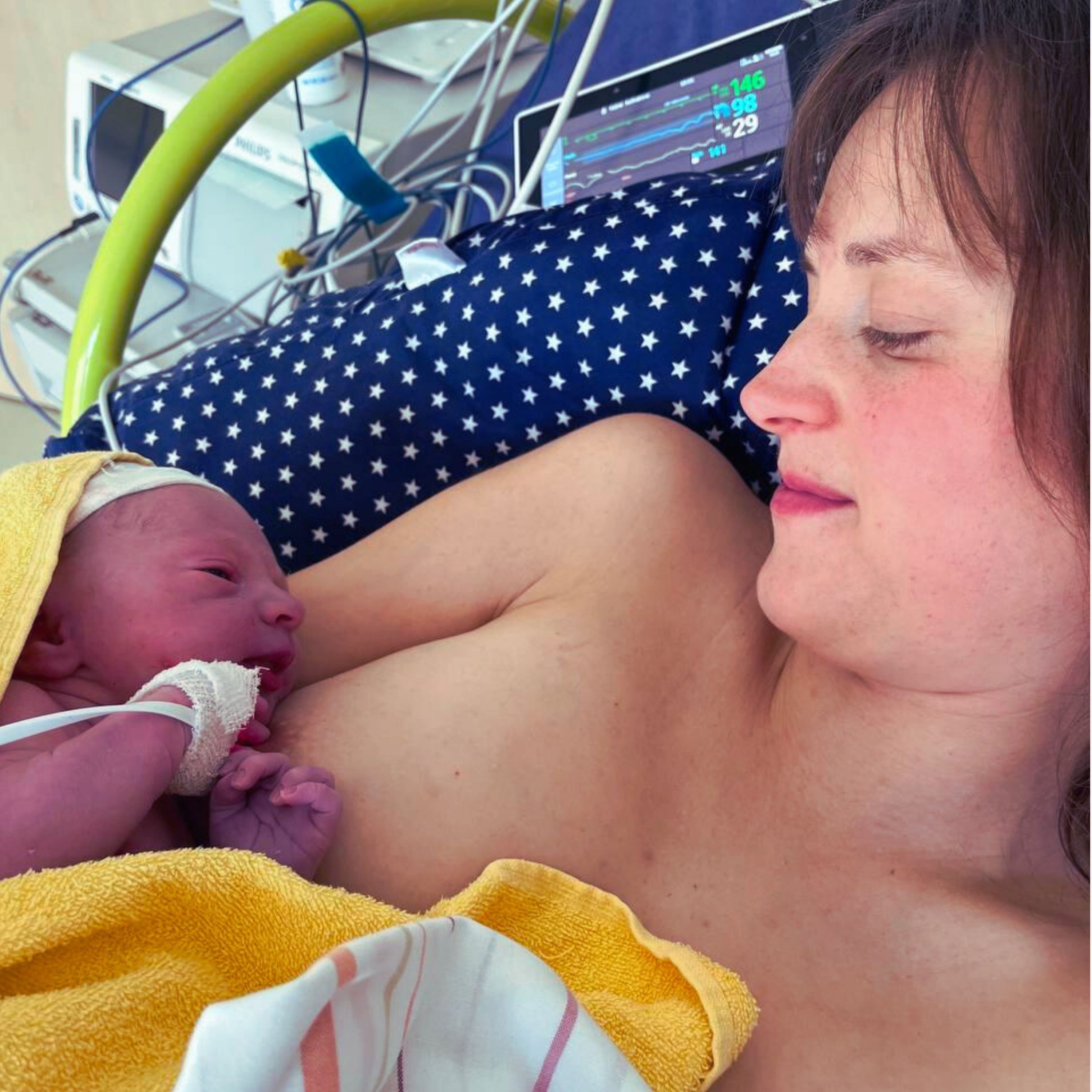 194 | Farina - Balancierter AVSD Herzfehler, Selbstbestimmte Krankenhausgeburt, Gestalttherapie in der Schwangerschaft, Offene Herz OP mit fünf Monaten, Schmerzhafter Milcheinschuss