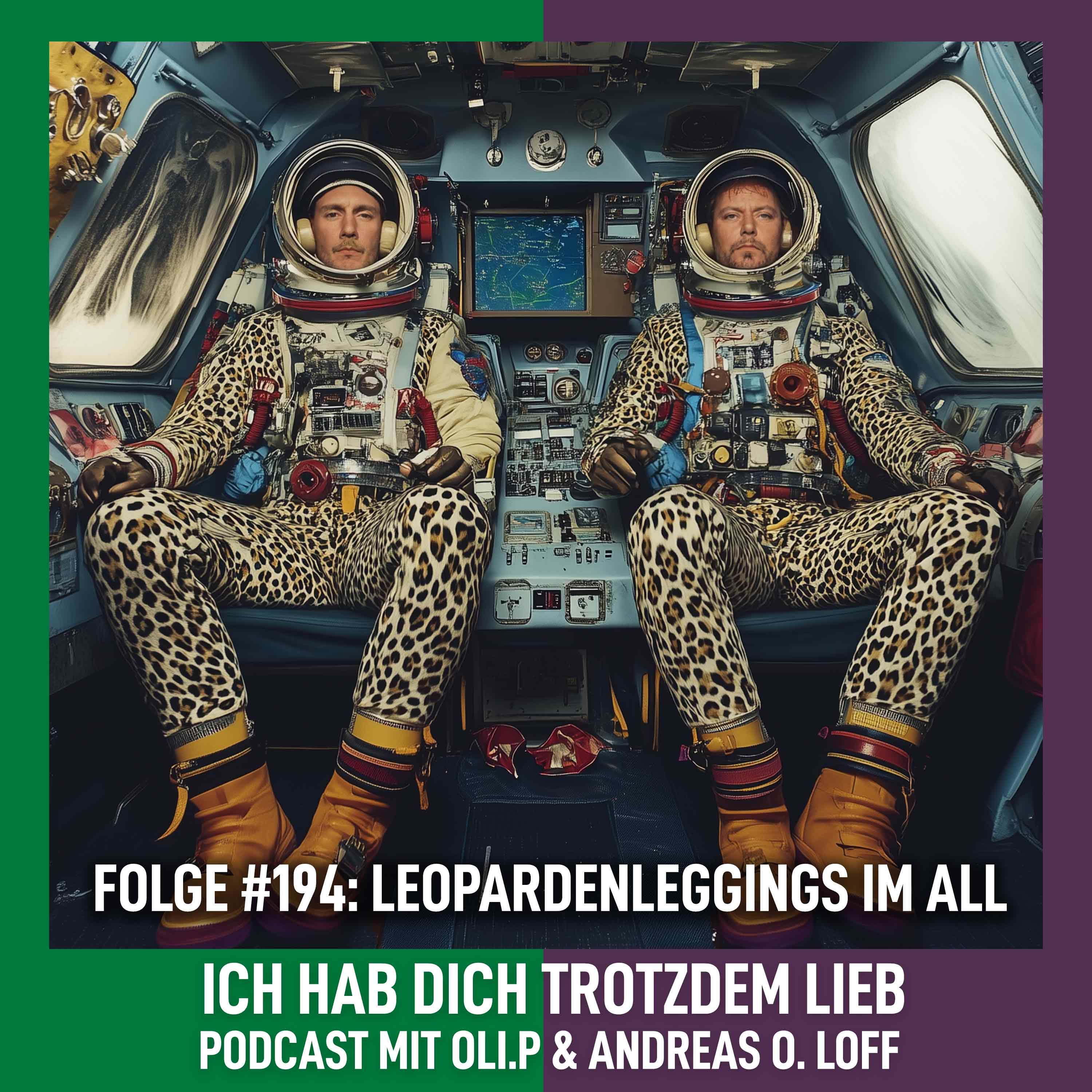 #194 - Leopardenleggings im All