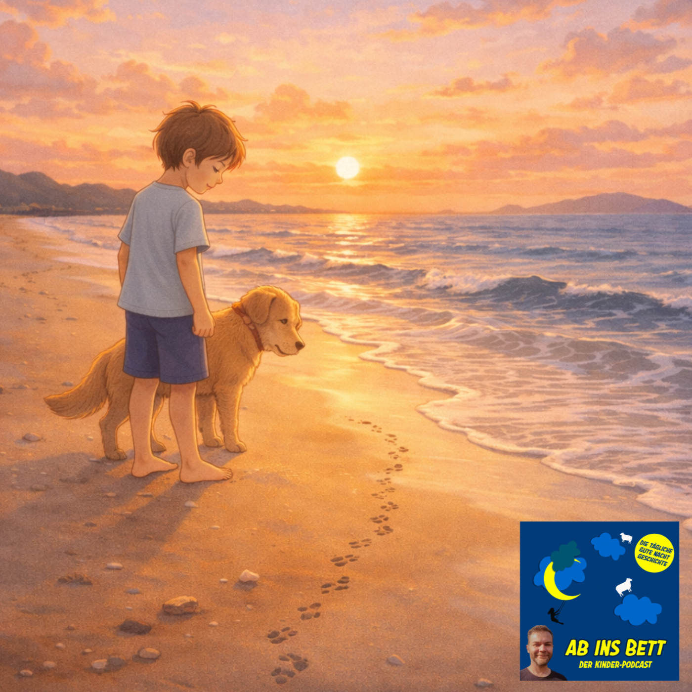 #1963 Louis und der Hund am Strand