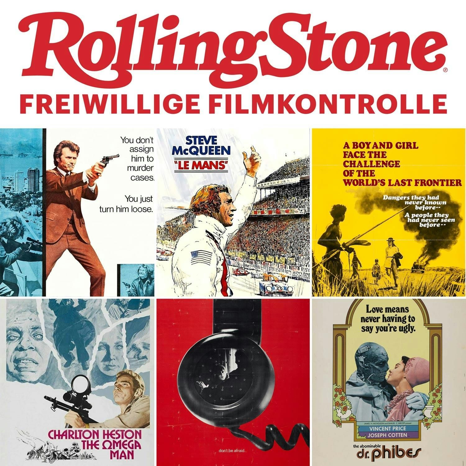 1971: Dirty Harry, Dr. Phibes, Omega-Mann, Klute und mehr
