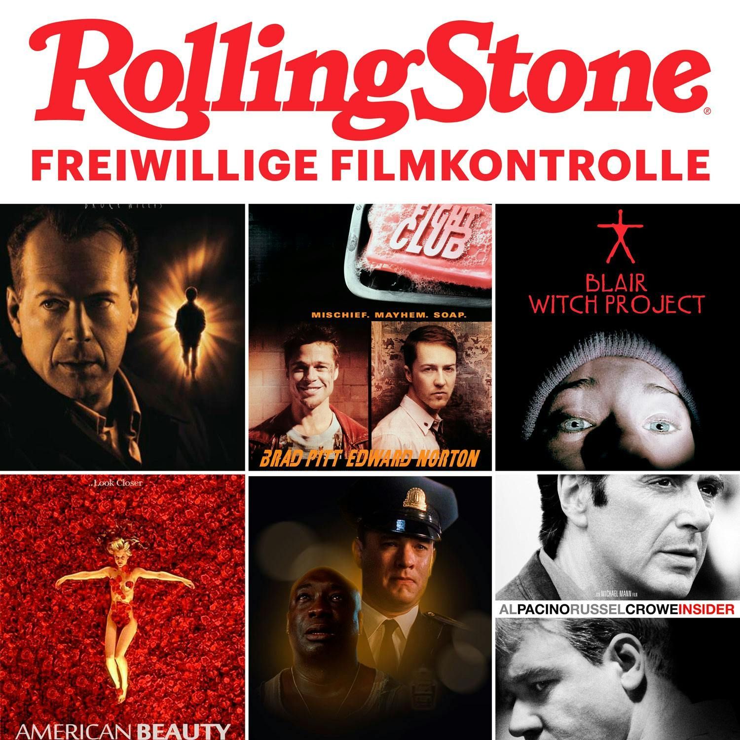 1999: Sixth Sense, Blair Witch Project, Eyes Wide Shut, Fight Club, Green Mile und mehr