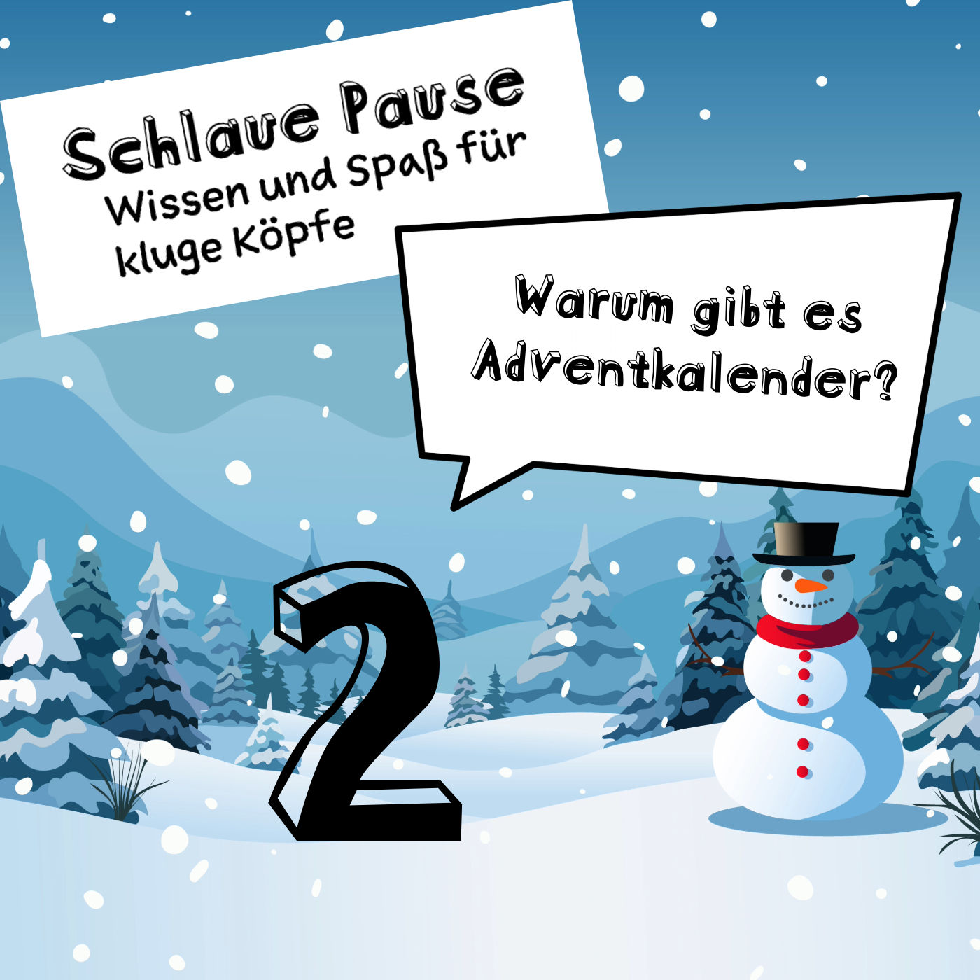2. Adventtürchen: Warum gibt es Adventkalender?