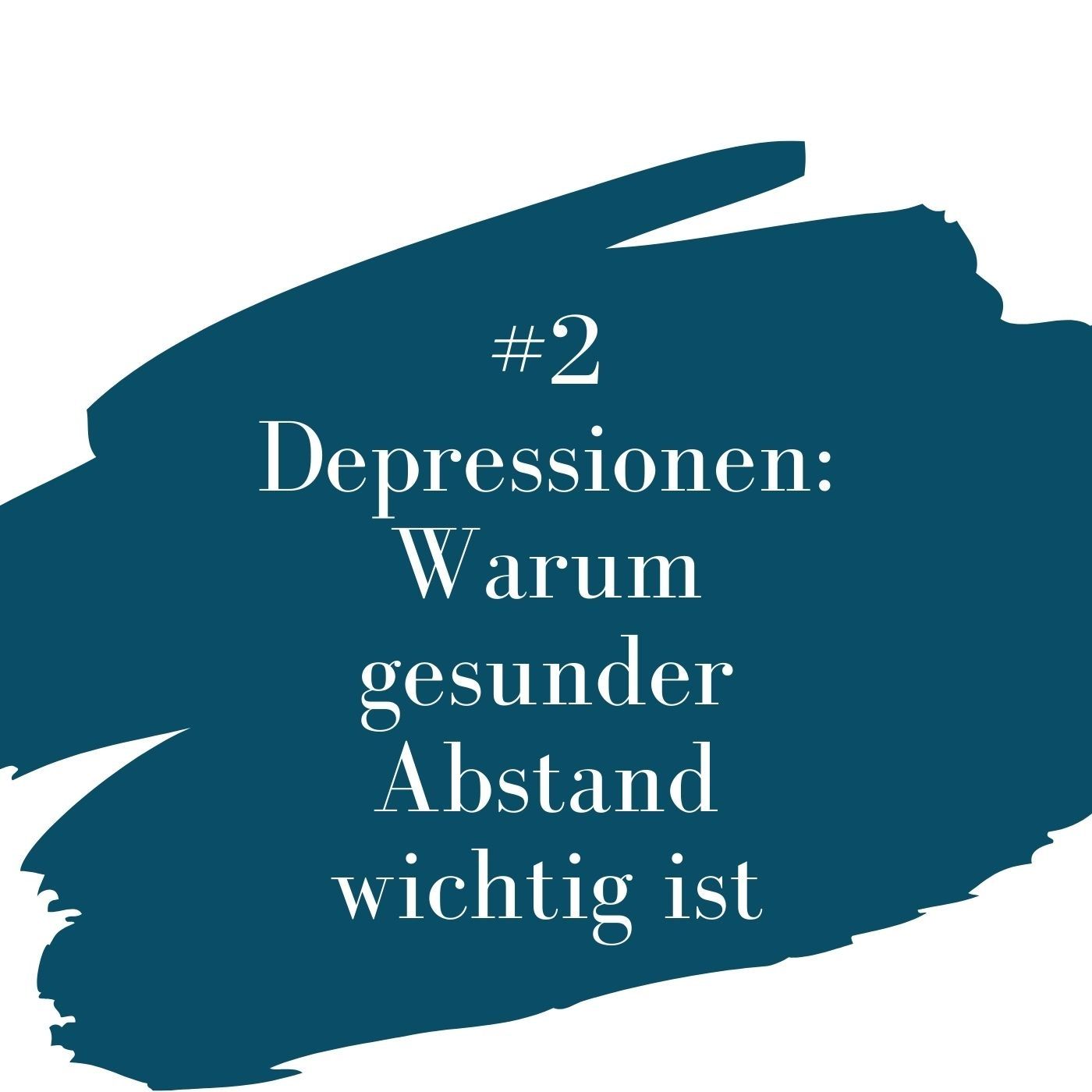 #2 - Du brauchst Abstand