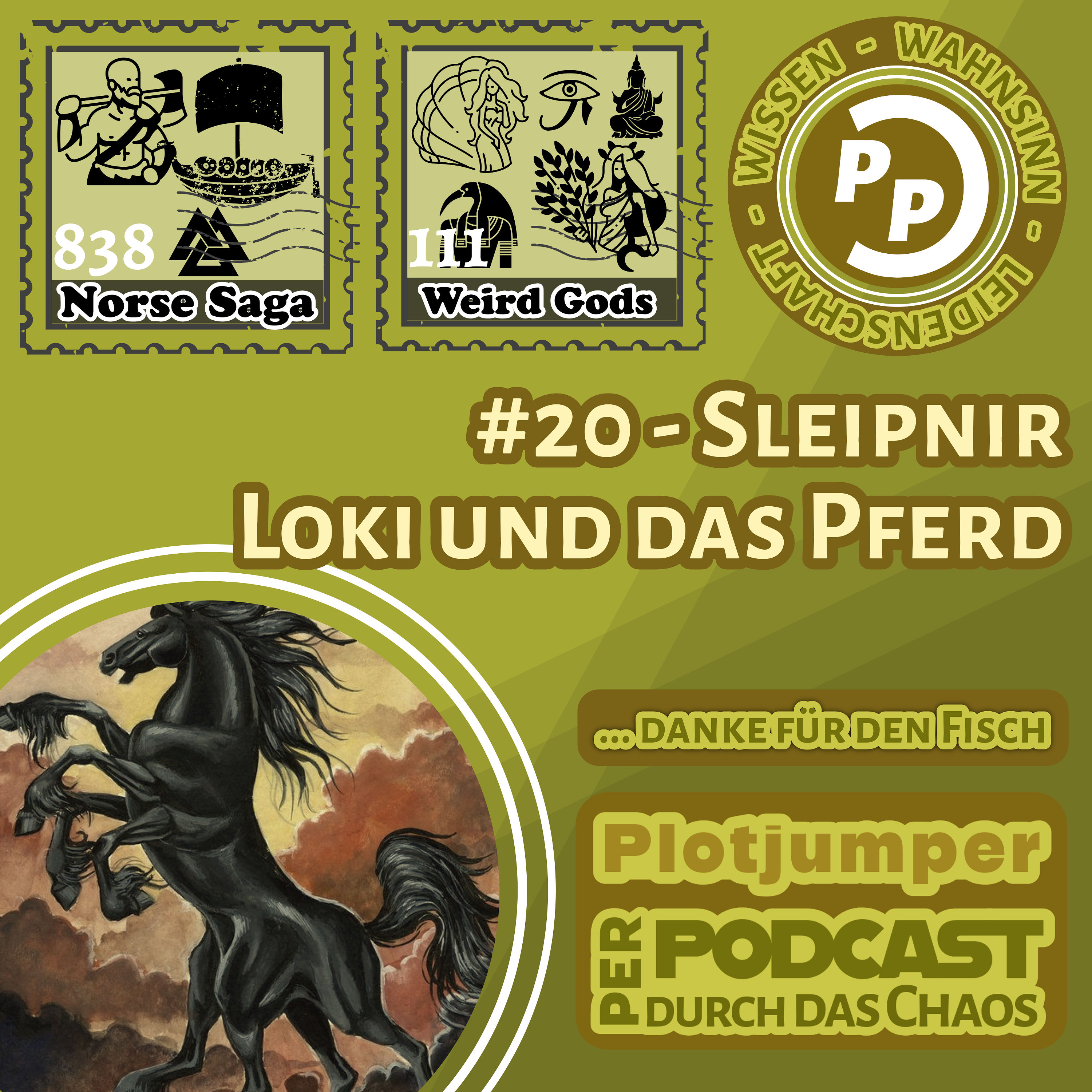 #20 - Sleipnir - Loki und das Pferd