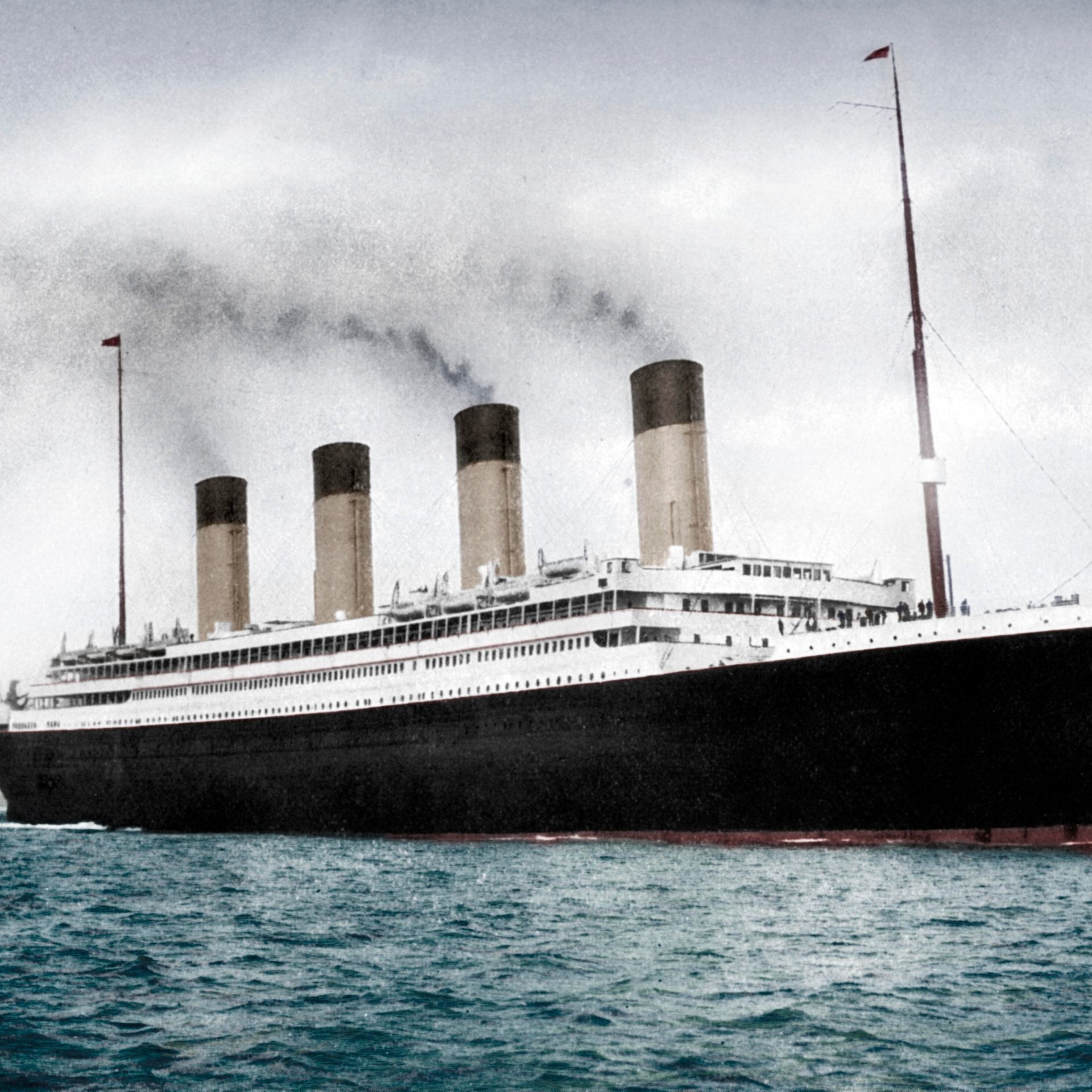 20.10.1910: Das Titanic-Schwesterschiff "Olympic" läuft vom Stapel