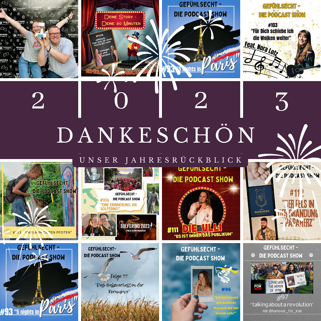 2023 Dankeschön: unser Jahresrückblick - Episode 121