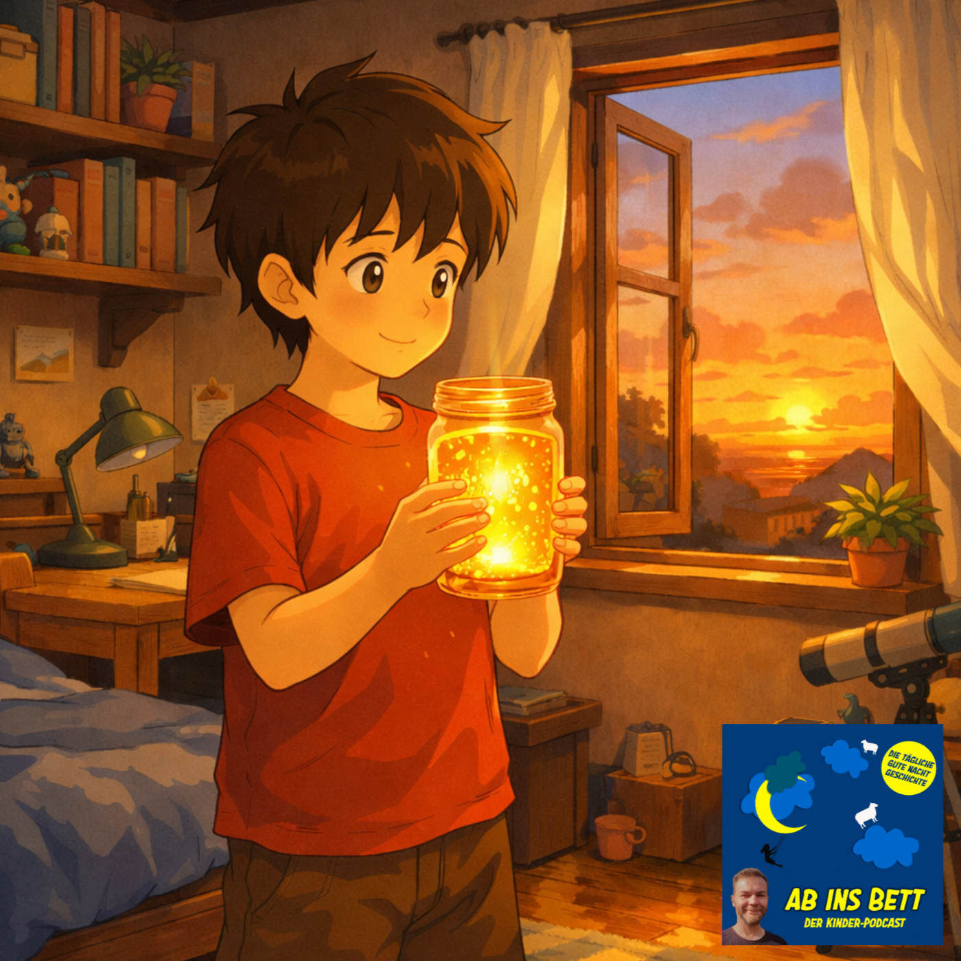 #2031 Yasin und der Sonnenuntergang in Glas