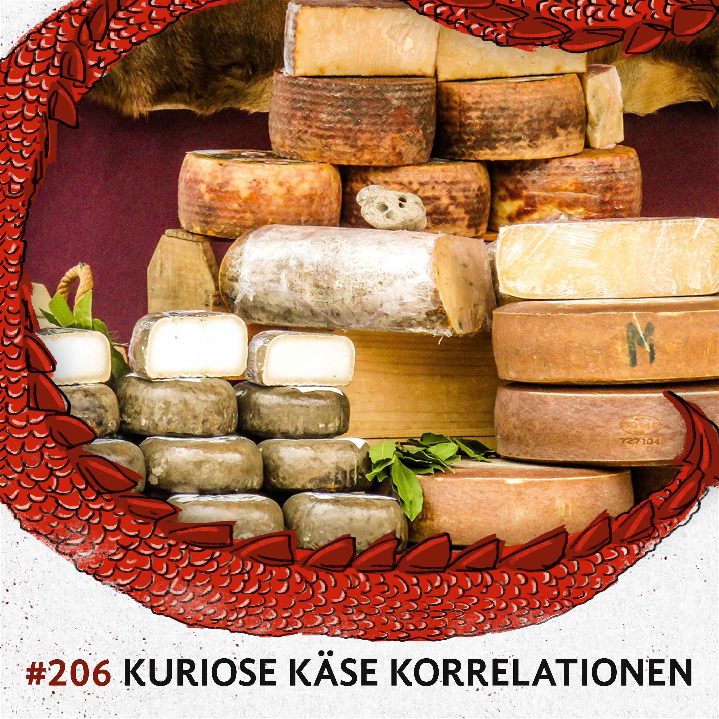 206 Kuriose Käse Korrelationen