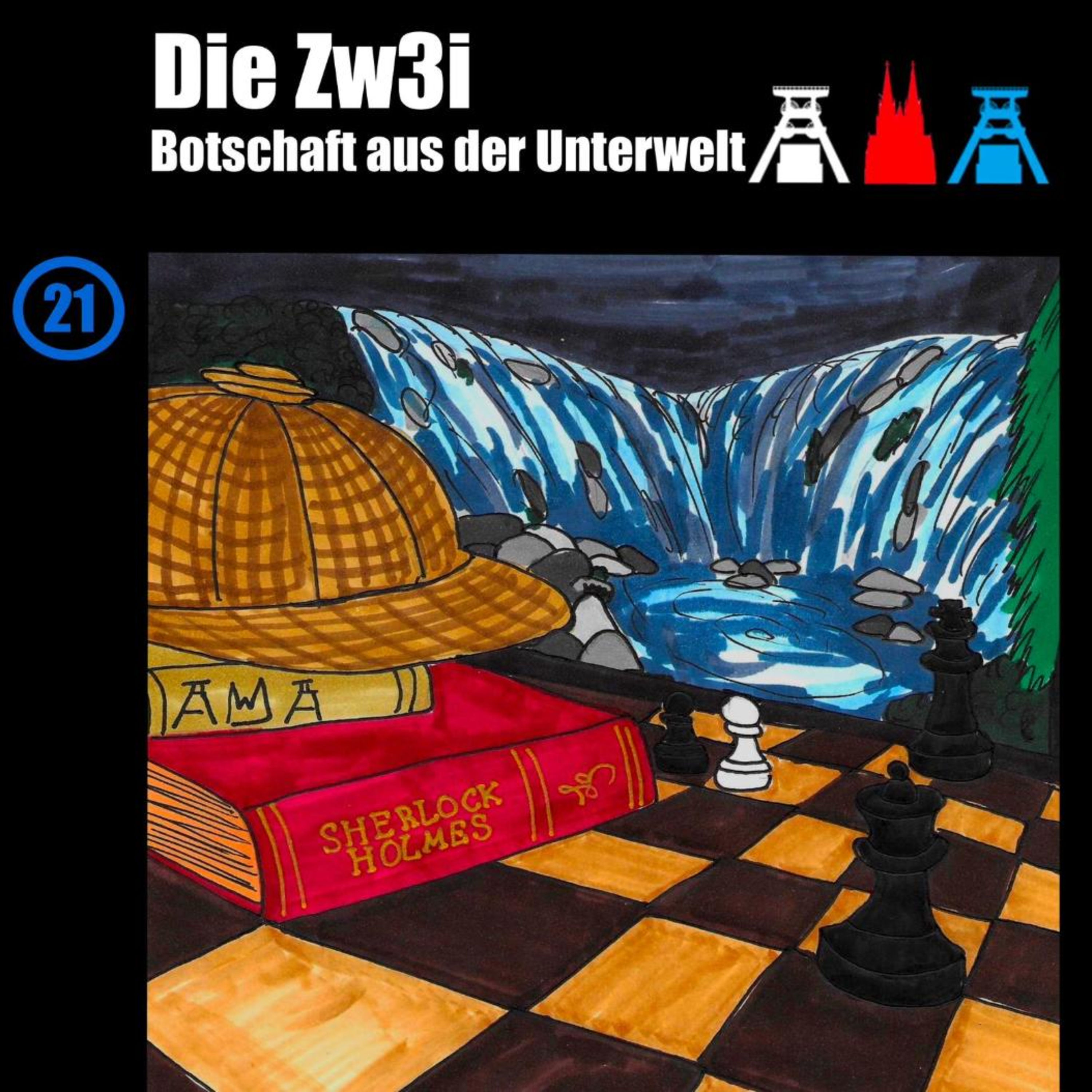 #21 - Die drei ??? - Botschaft aus der Unterwelt