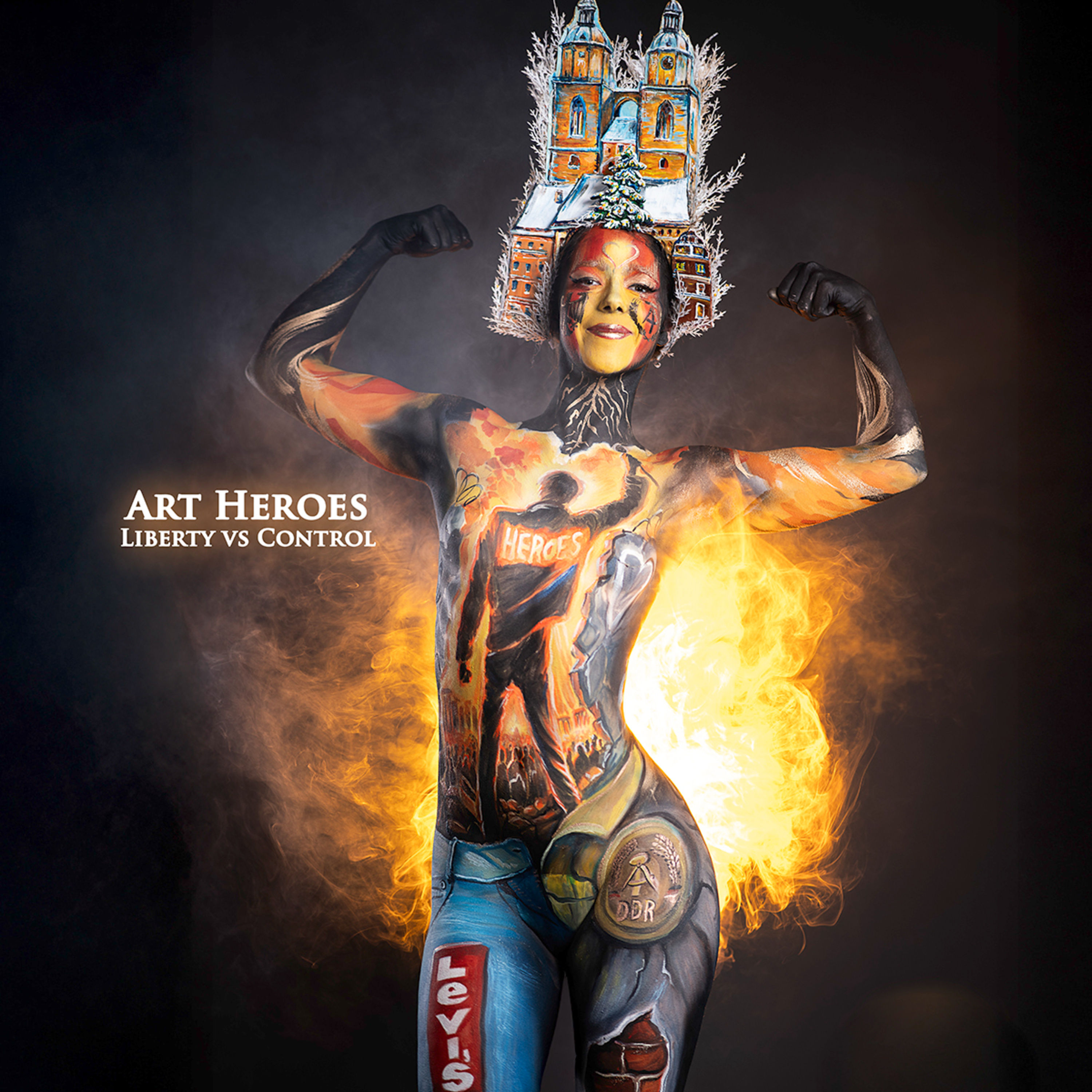 22 Freedom vs Control: Online Bodypainting WM in meinem Studio