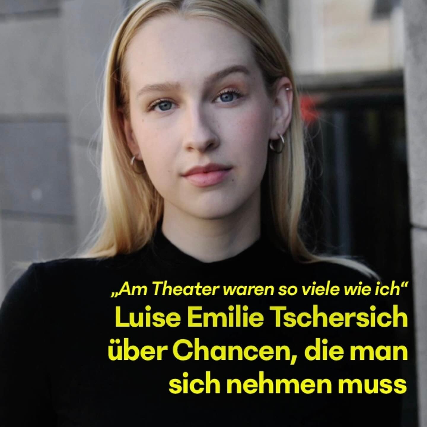 #21 Luise Emilie Tschersich über Chancen, die man sich einfach nehmen muss