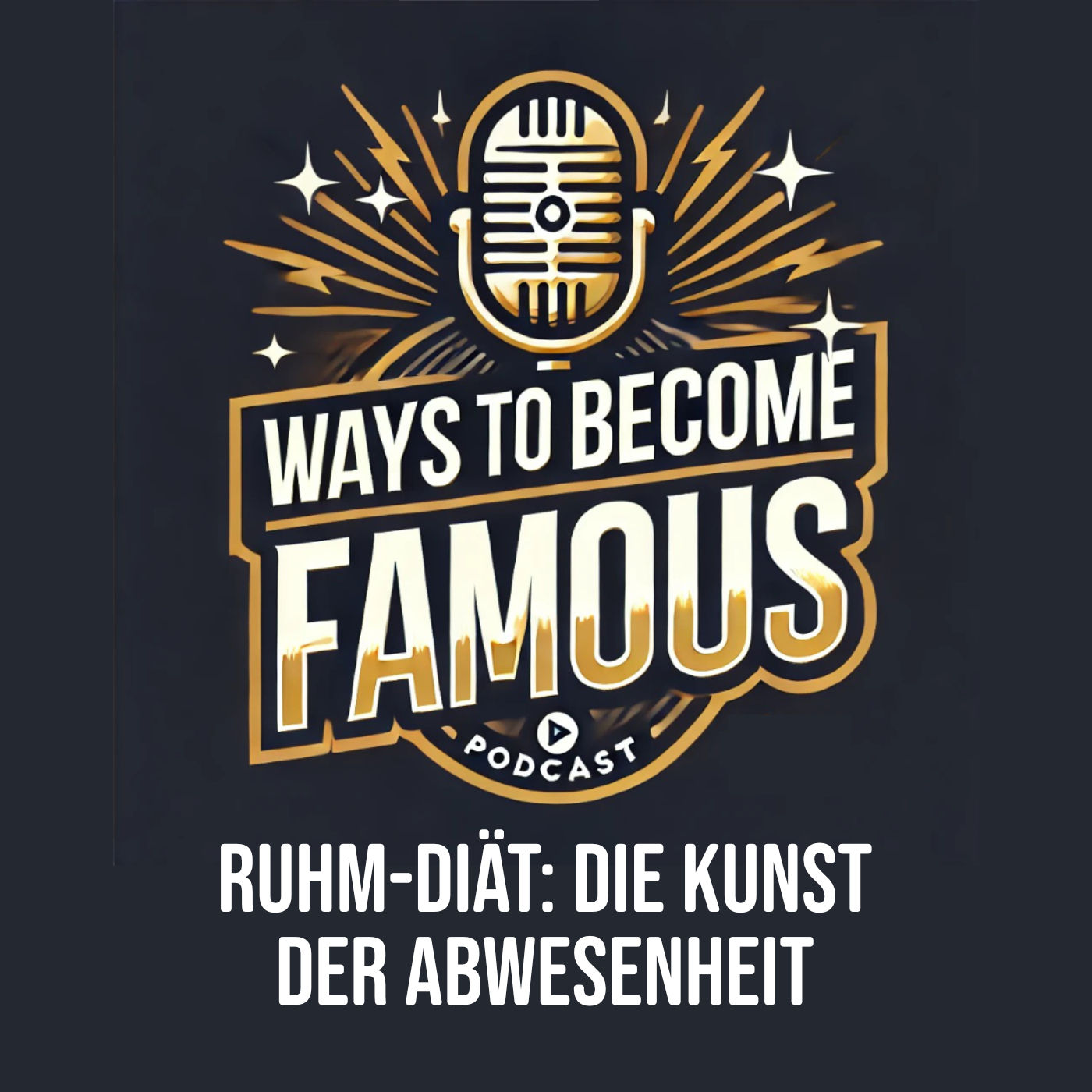#21 Ruhm-Diät: Die Kunst der Abwesenheit